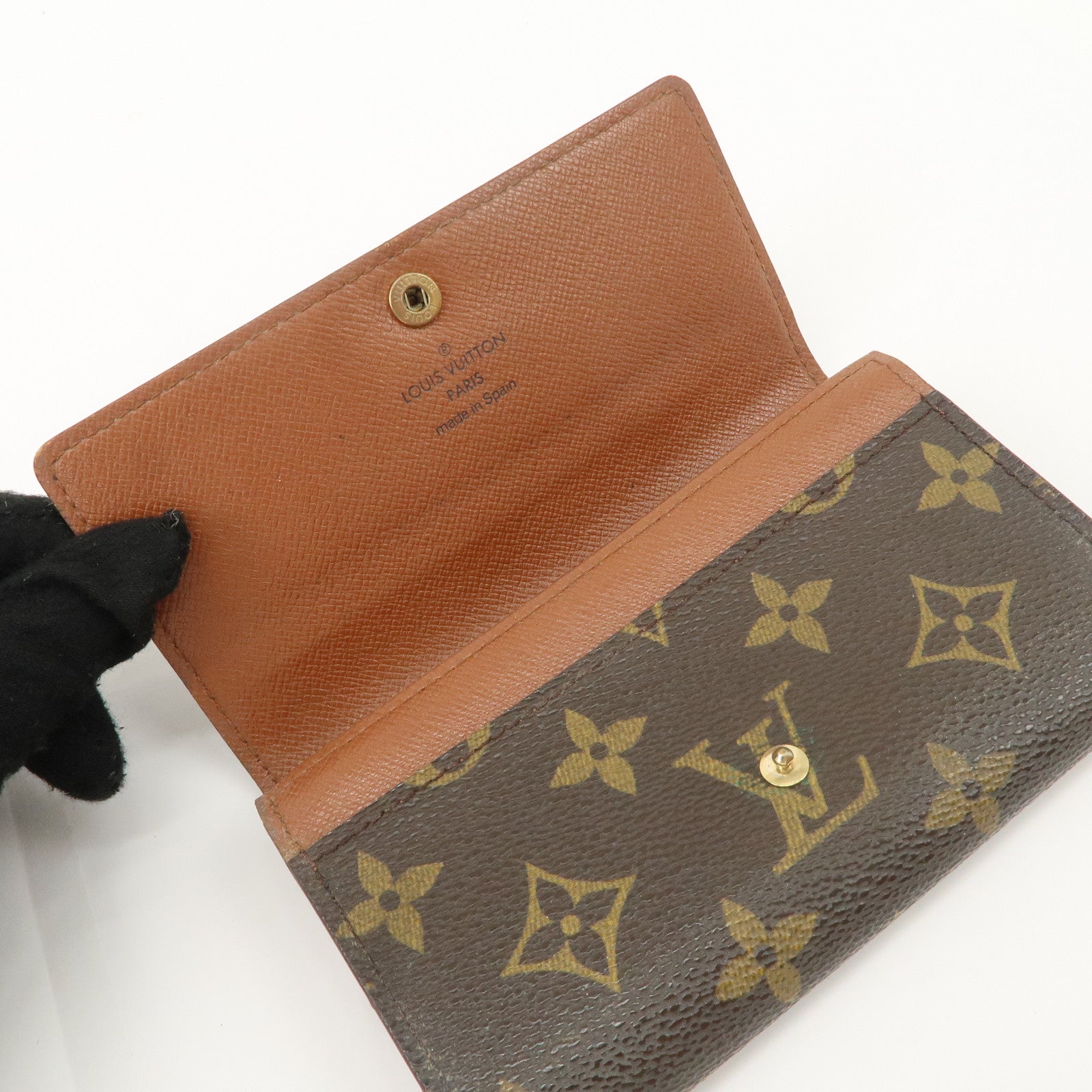 Louis Vuitton Monogram Porte Monnaie Zip Bifold Wallet M61735