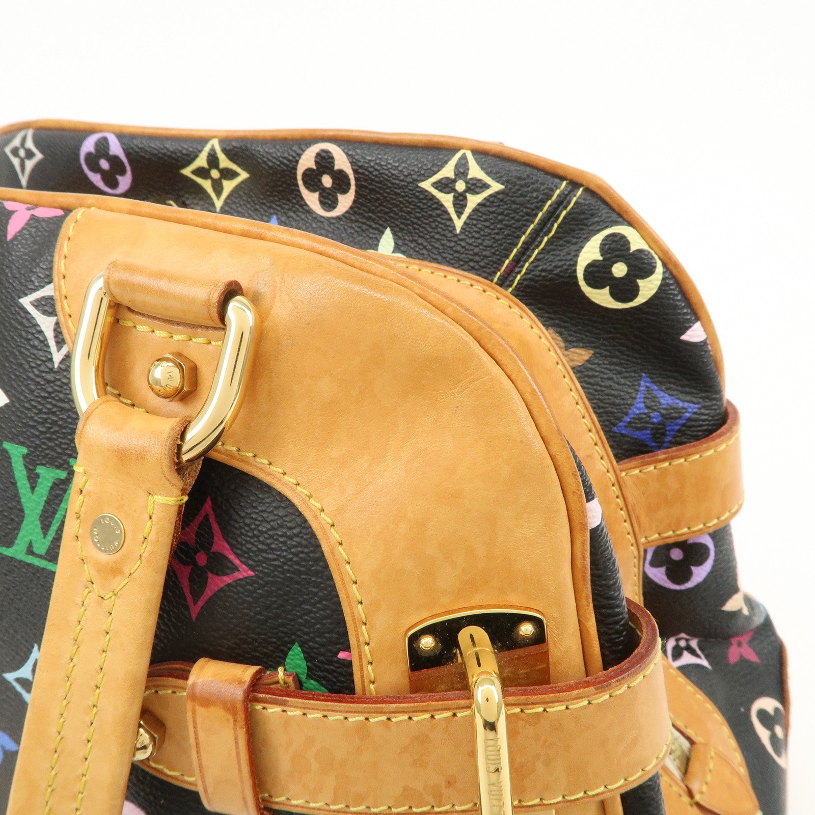 Louis Vuitton Monogram Multicolor Claudia Hand Bag M40194 Used