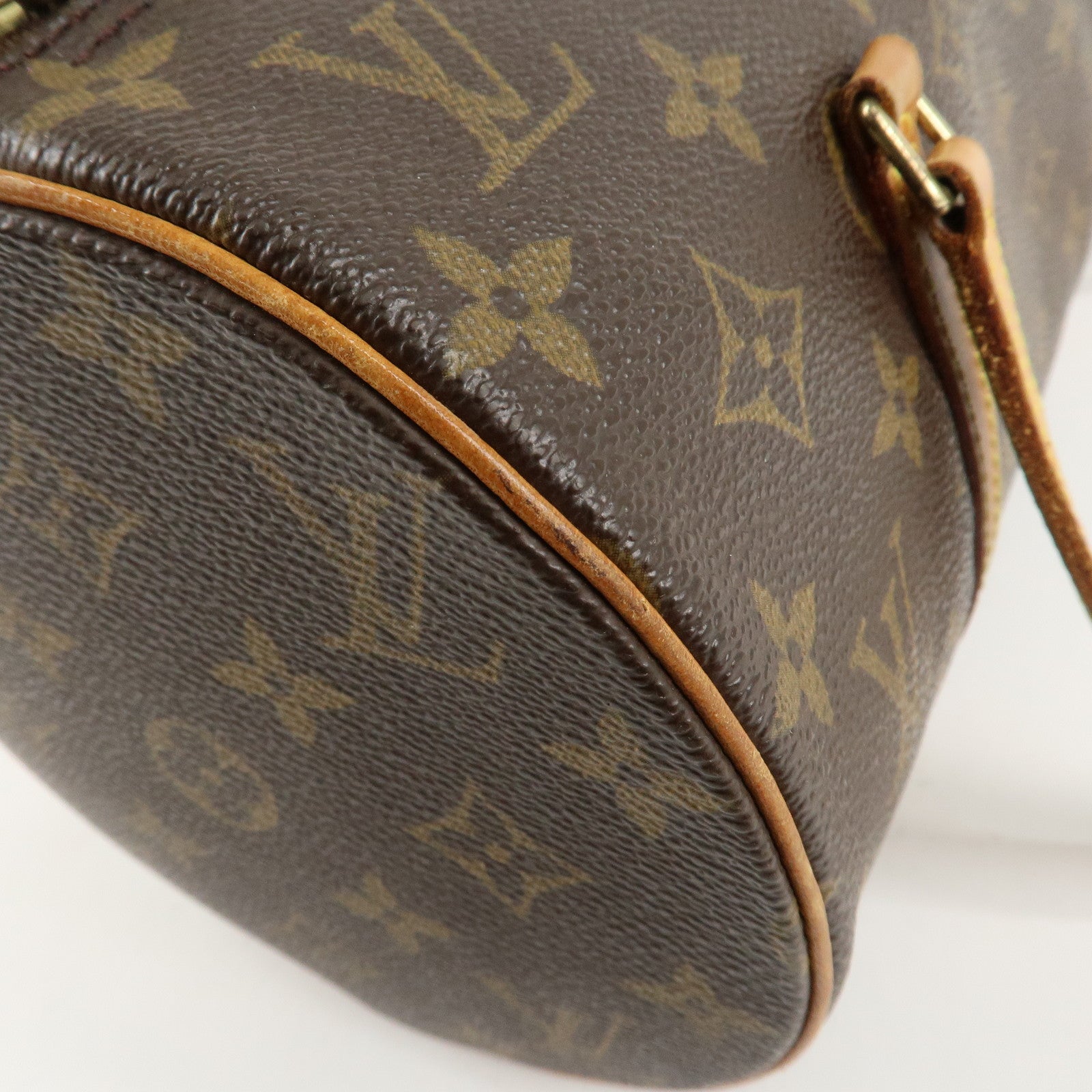 Louis Vuitton Monogram Papillon 30 Hand Bag New Style M51385 Used