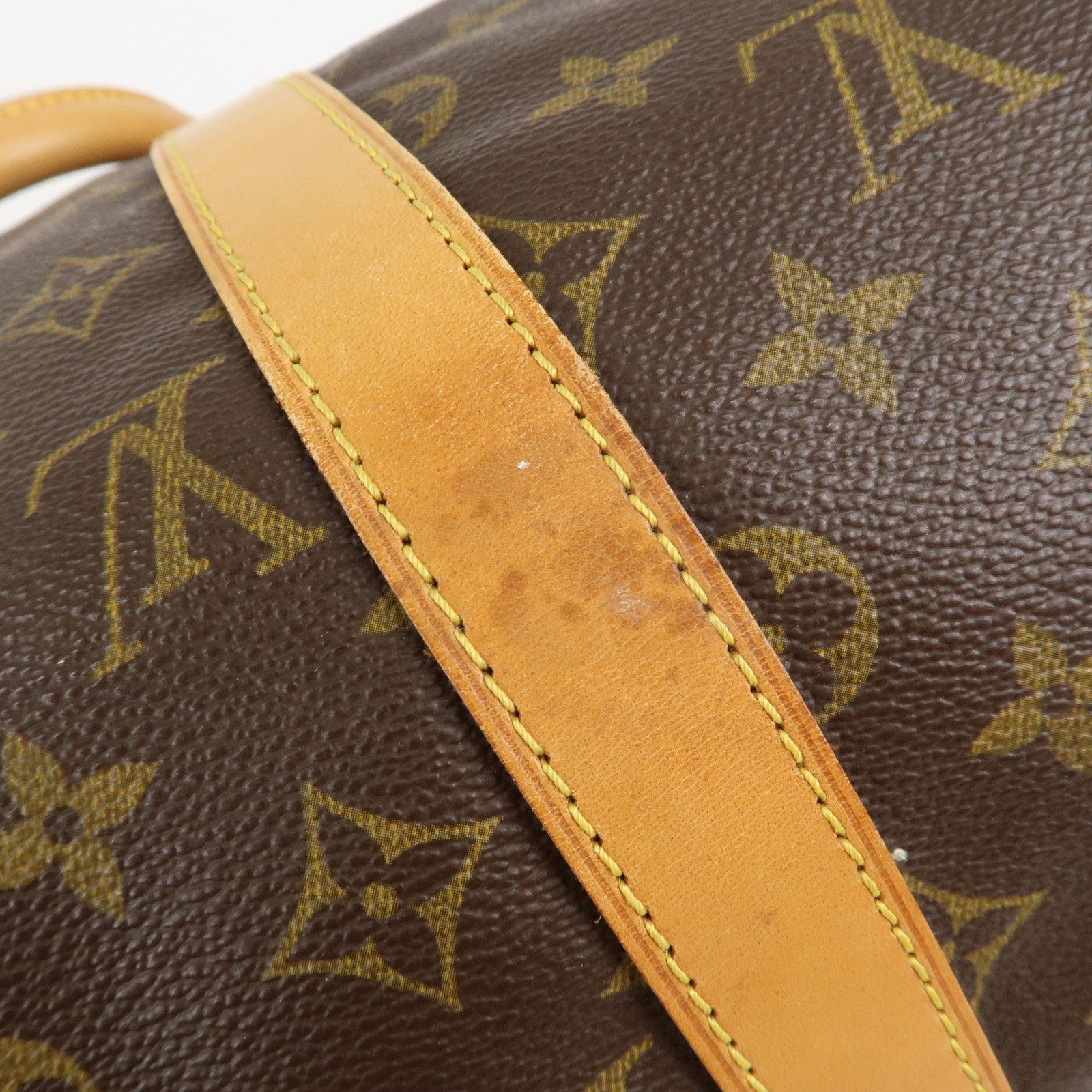 Louis Vuitton Monogram Keep All Bandouliere 50 Boston Bag M41416 Used