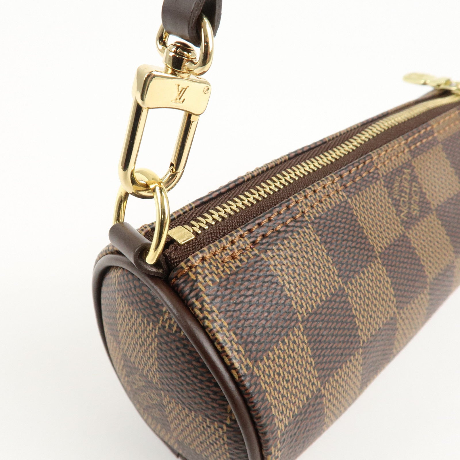 Louis Vuitton Damier Pouch for Papillon Bag Mini Bag Brown