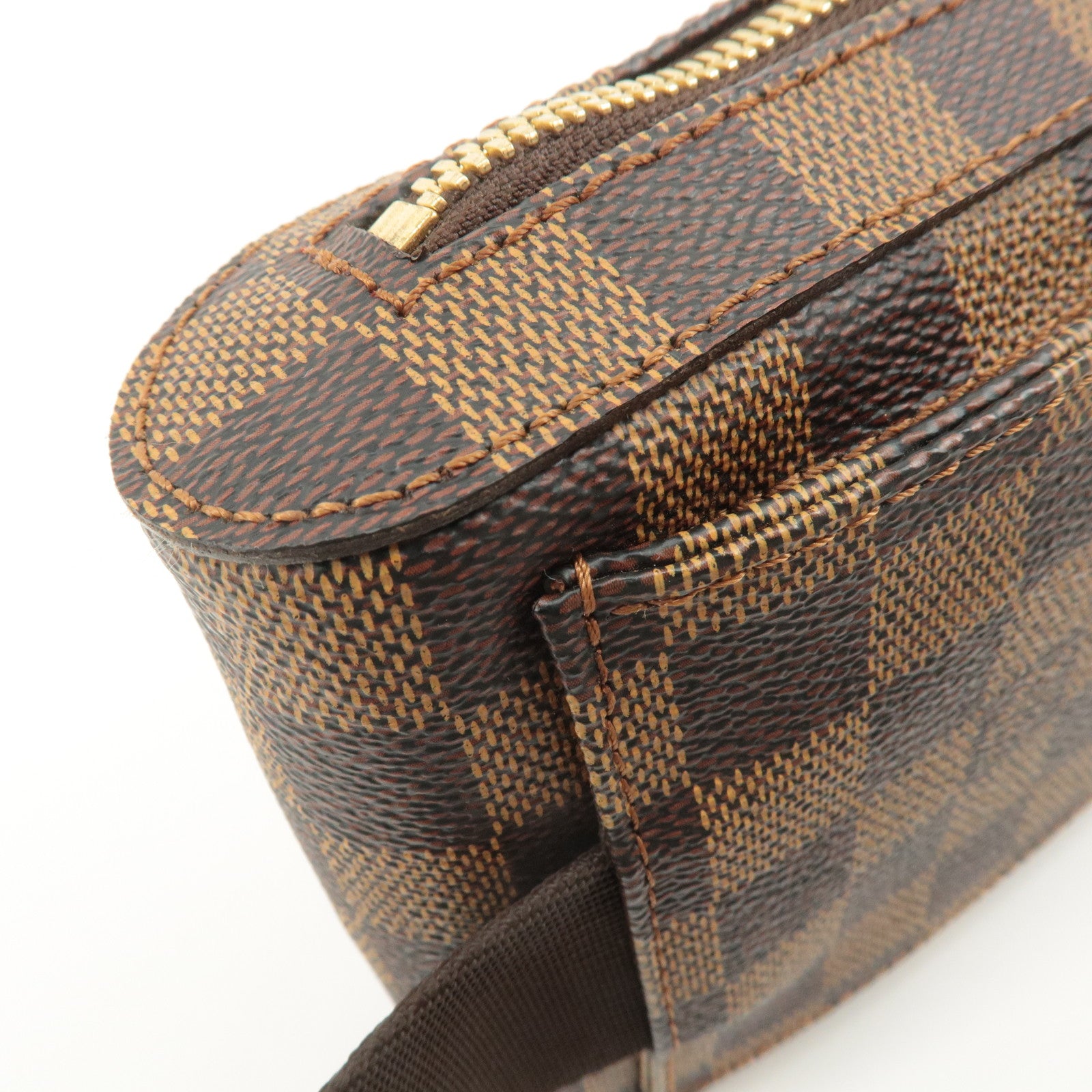 Louis Vuitton Damier Ebene Geronimos Body Bag Waist Bag N51994 Used