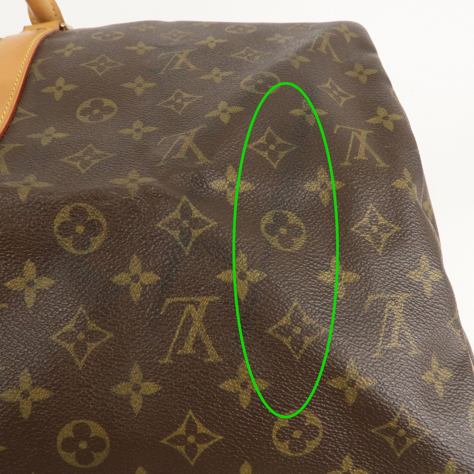 Louis Vuitton Monogram Keep All Bandouliere 55 Boston Bag M41414