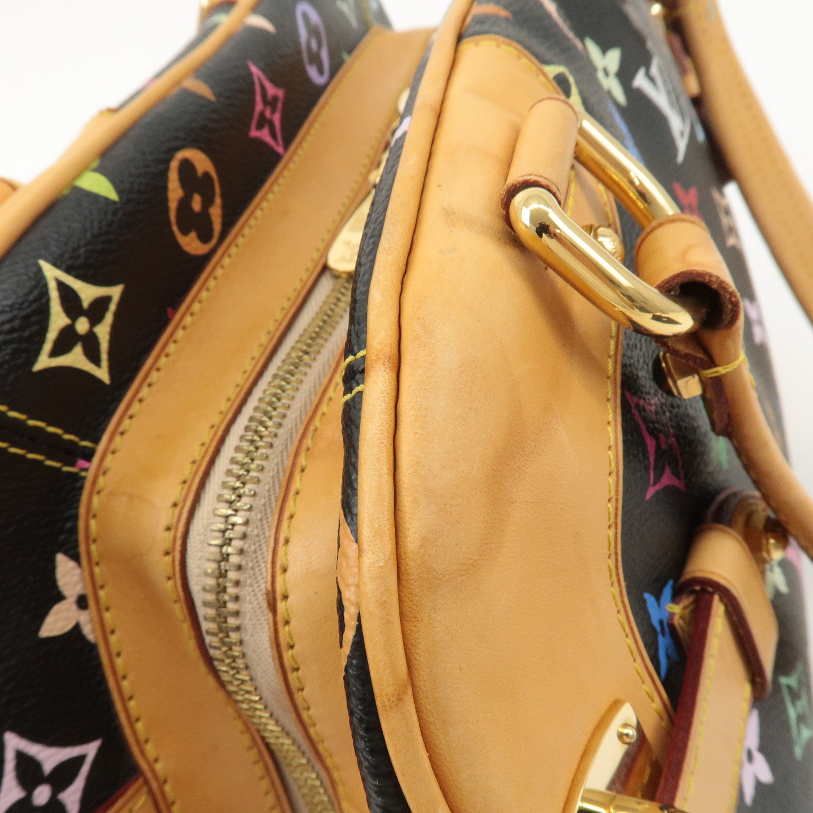 Louis Vuitton Monogram Multi Color Claudia Hand Bag M40194