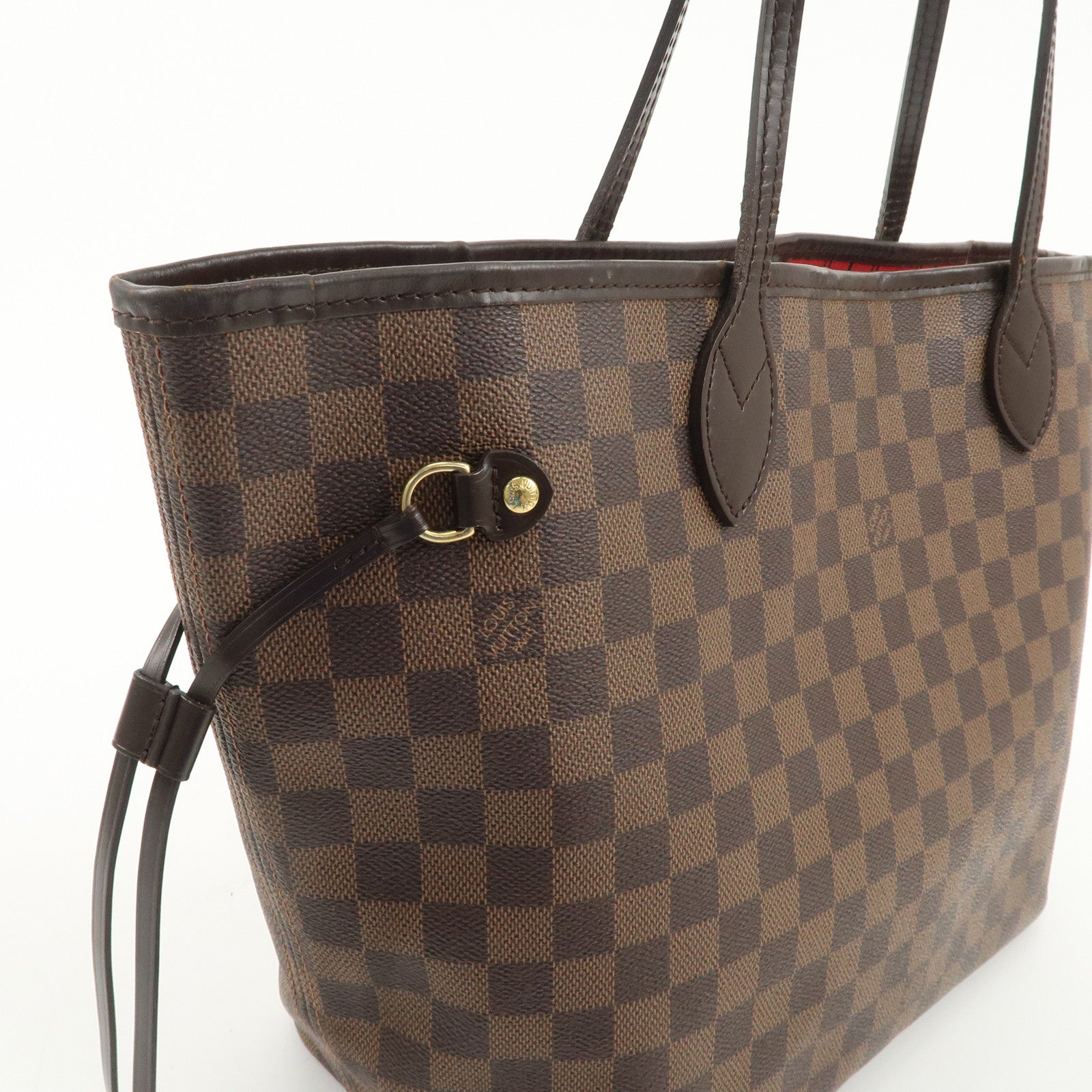 Louis Vuitton Damier Neverfull MM Tote Bag N51105 Used