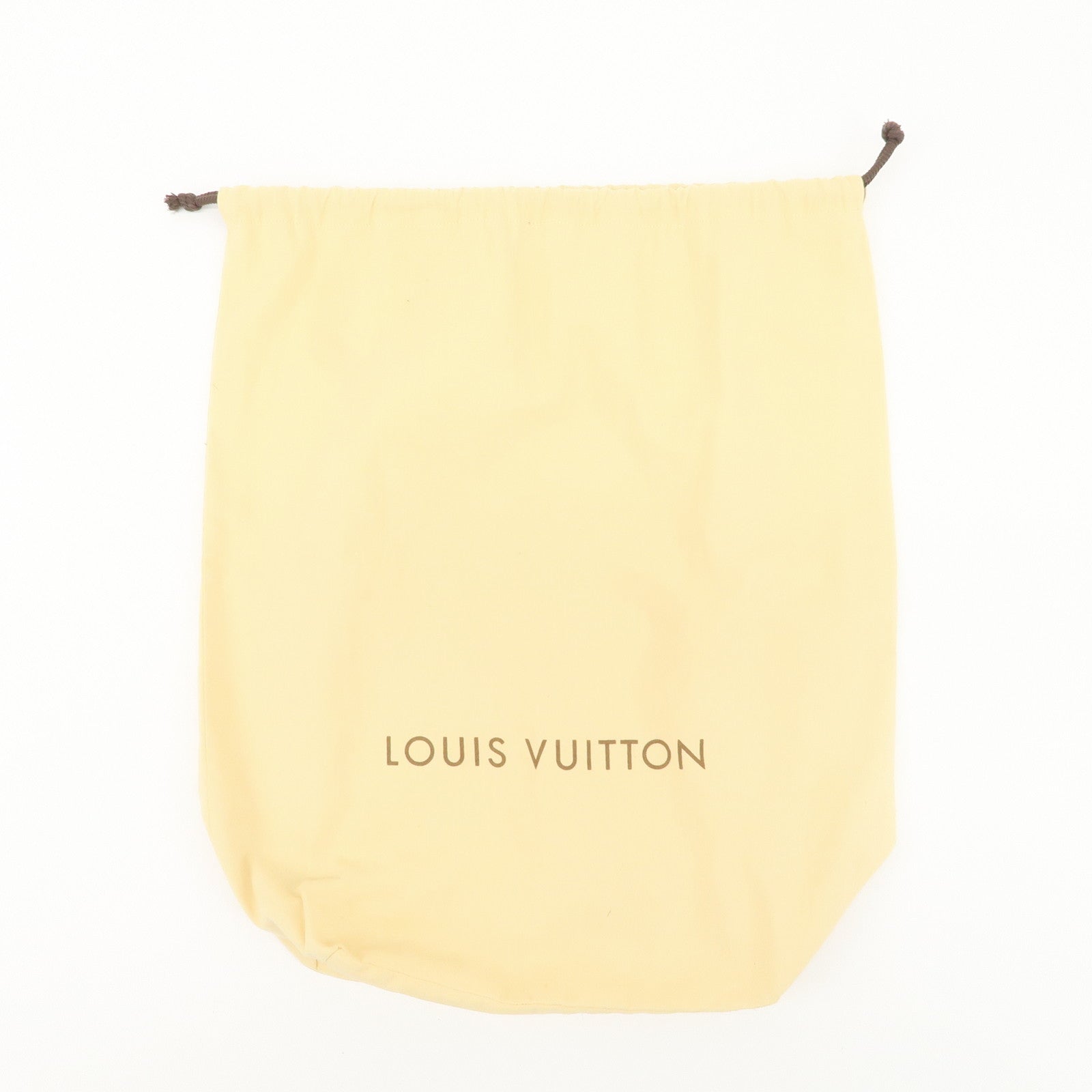 Louis Vuitton Set of 10 Dust Bag  (Flap Type 6 Drawstring 4) Beige Used