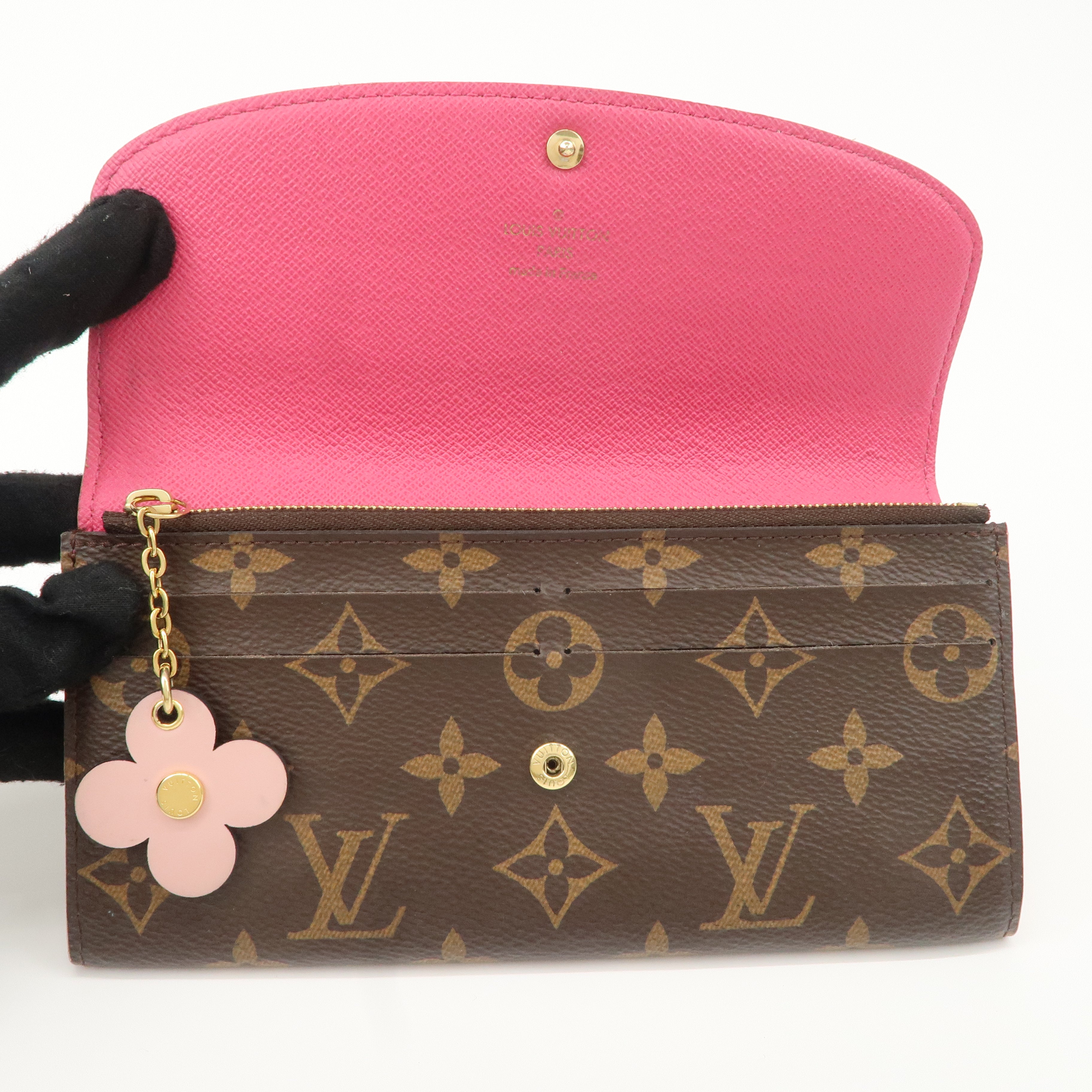 Louis Vuitton Monogram Portefeuille Emily Long Wallet M68313 Used