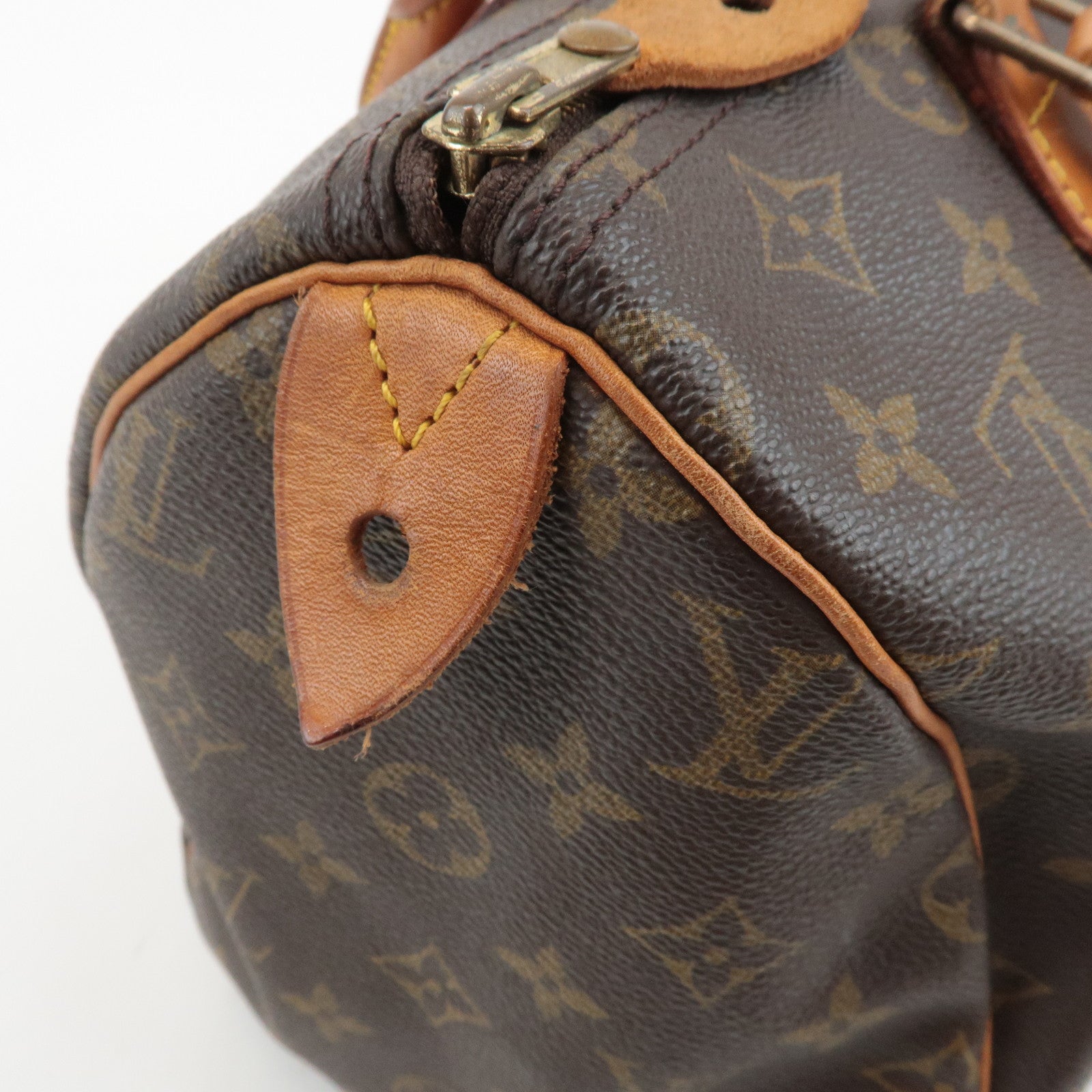 Louis Vuitton Monogram Speedy 30 Hand Bag Boston Bag M41526 Used