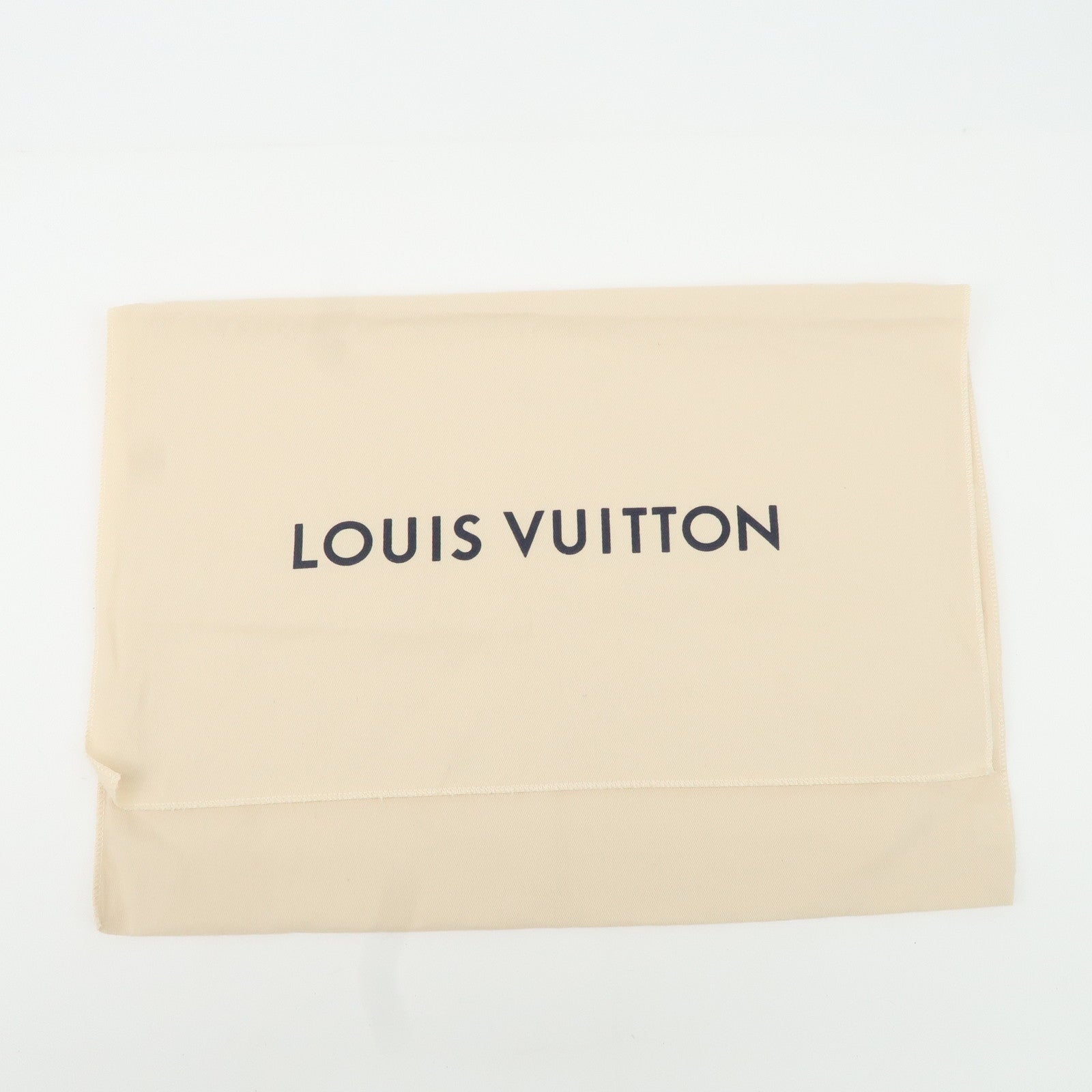 Louis Vuitton Set Of 10 Dust Bag Flap Style Beige Used