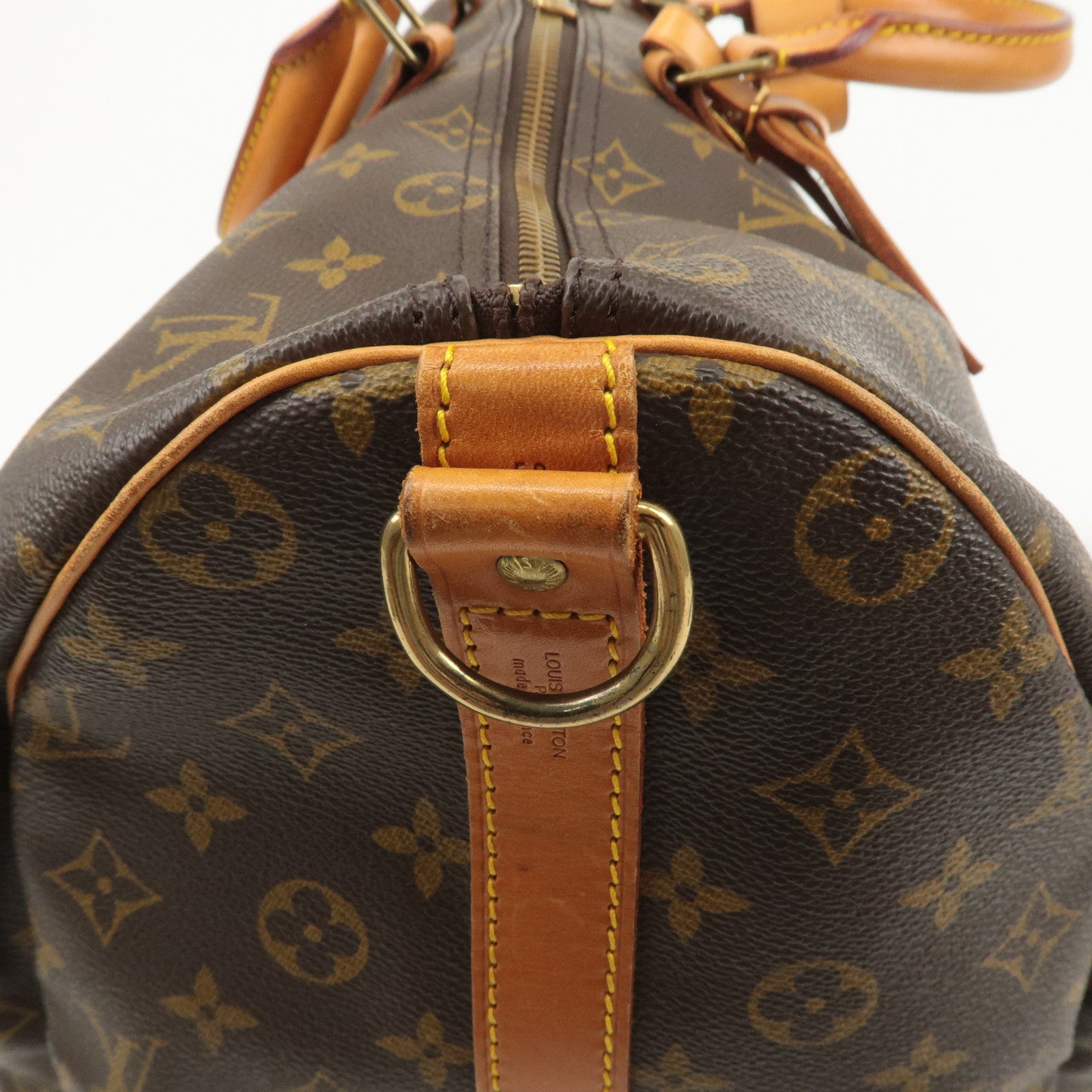 Louis Vuitton Monogram Keep All Bandoulier 50 Boston Bag M41416