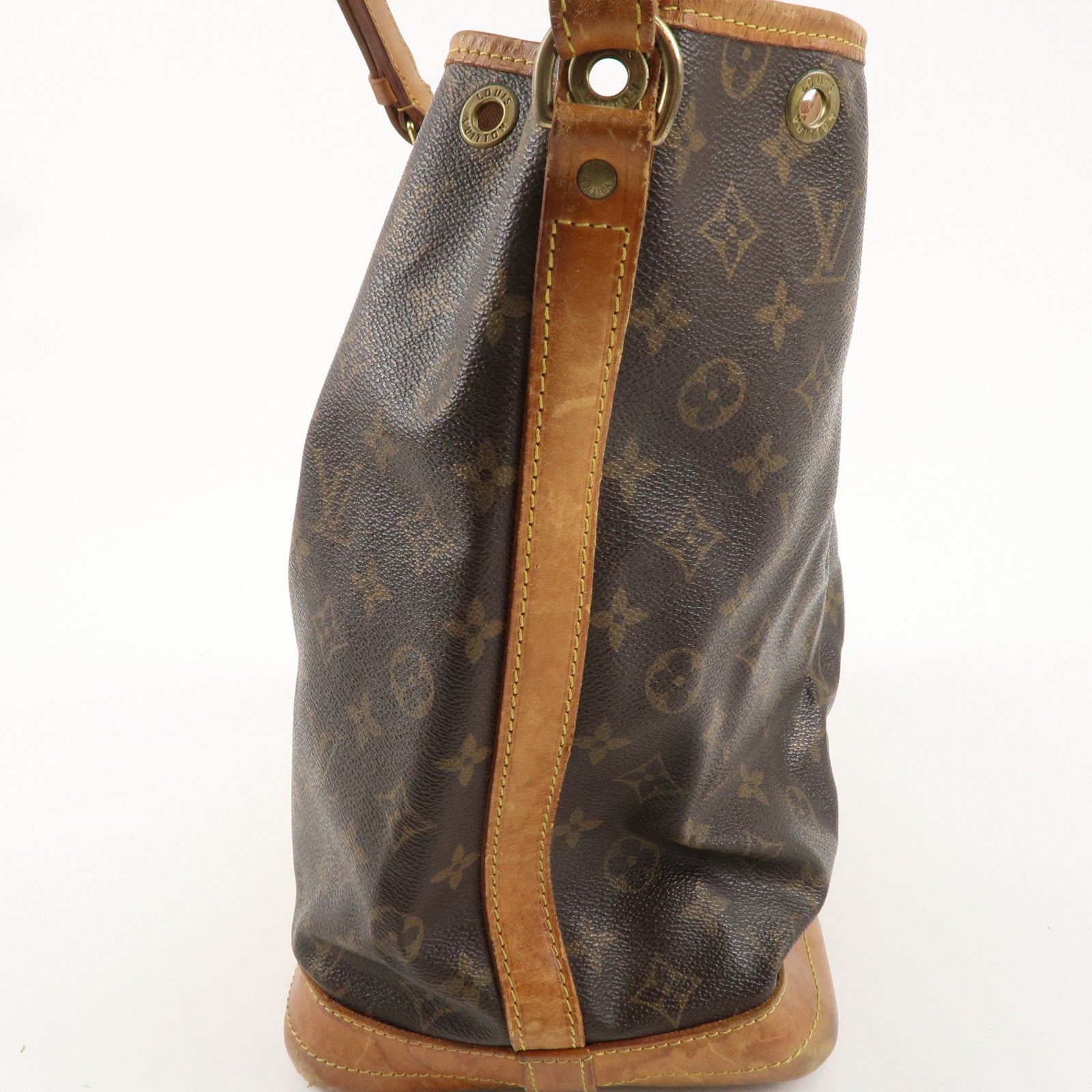 Louis Vuitton Monogram Noe Shoulder Bag Hand Bag Brown M42224