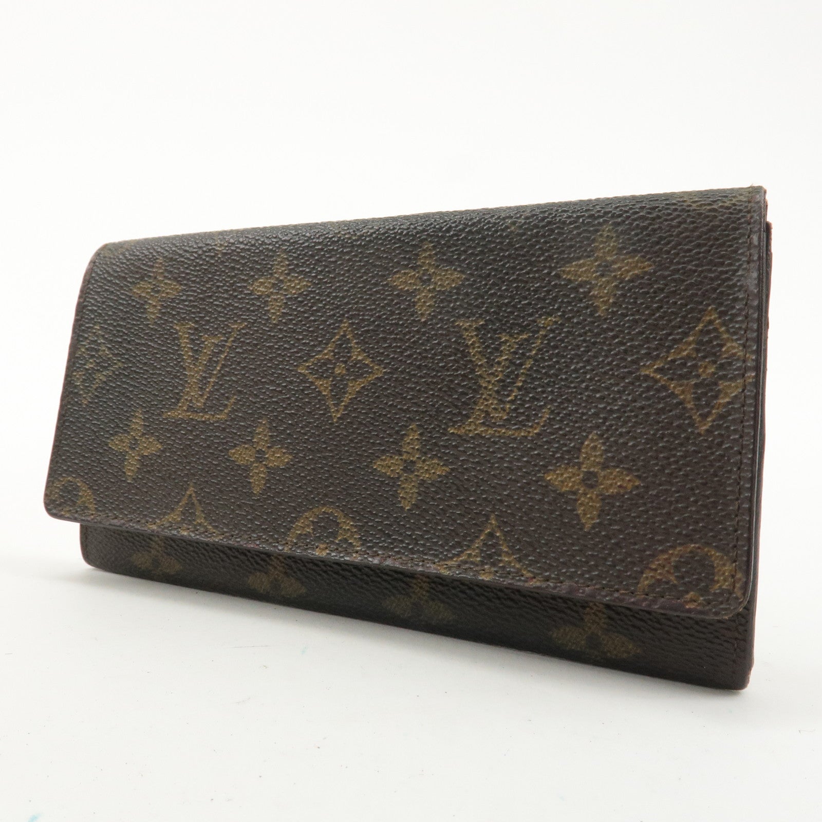 Louis Vuitton Monogram Set of 3 Porte Yen Long Wallet Brown M61820