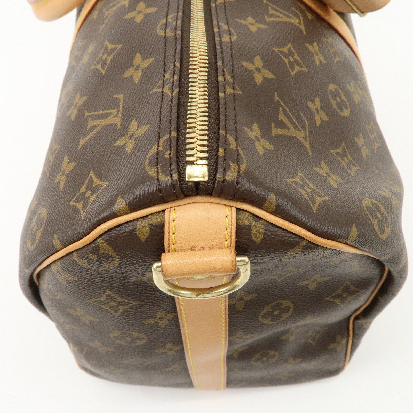 Louis Vuitton Monogram Keep All Bandouliere 50 Boston Bag M41416 Used