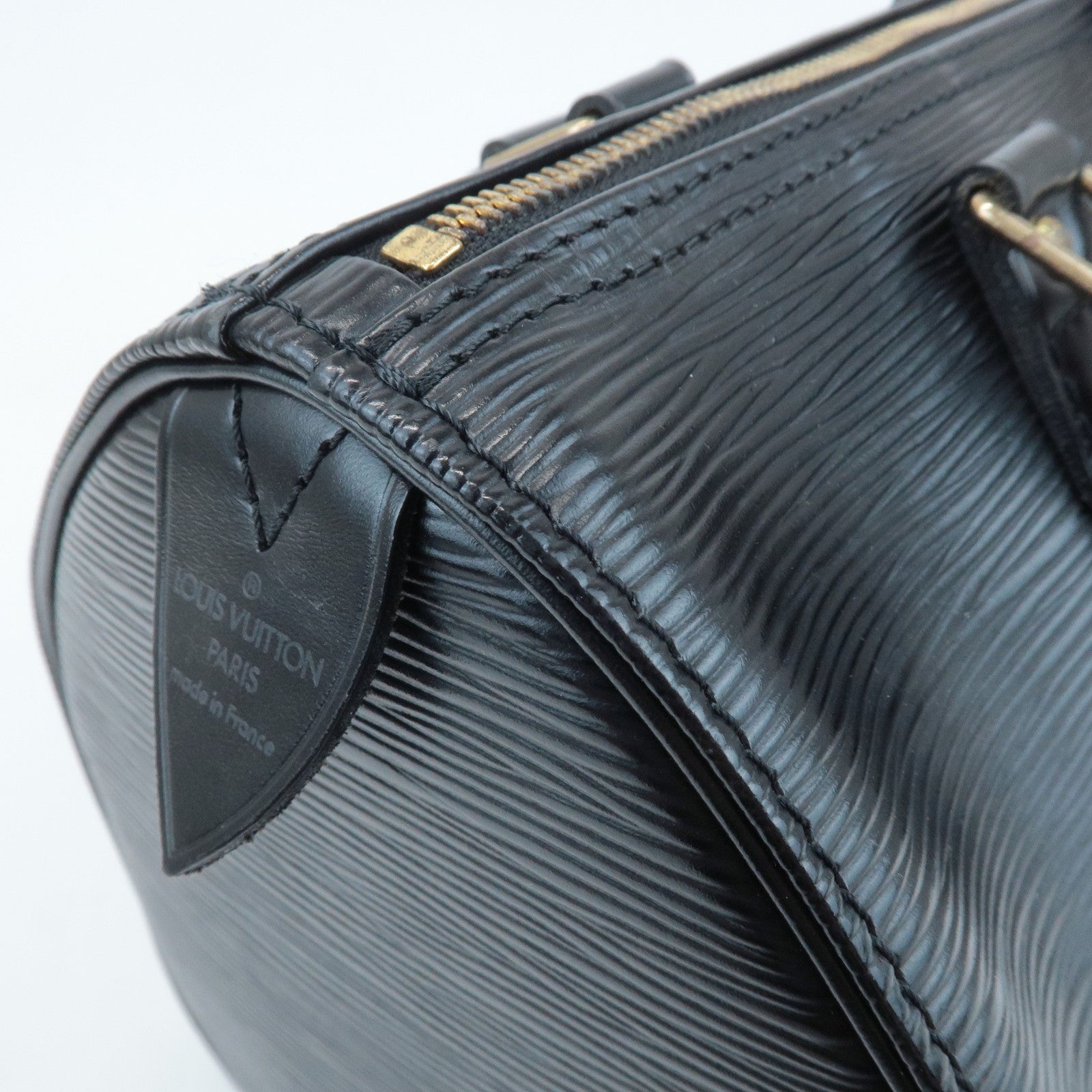 Louis Vuitton Epi Speedy 25 Hand Bag Noir M59032 Used