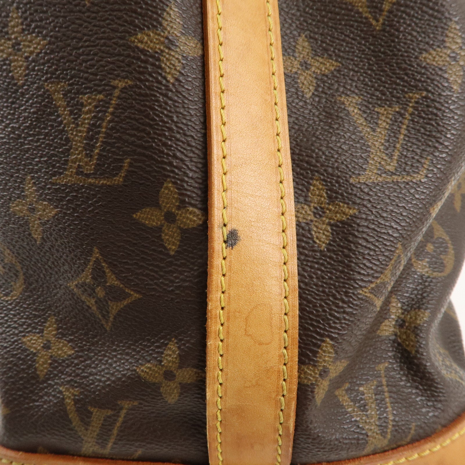 Louis Vuitton Monogram Noe Shoulder Bag Hand Bag Brown M42224