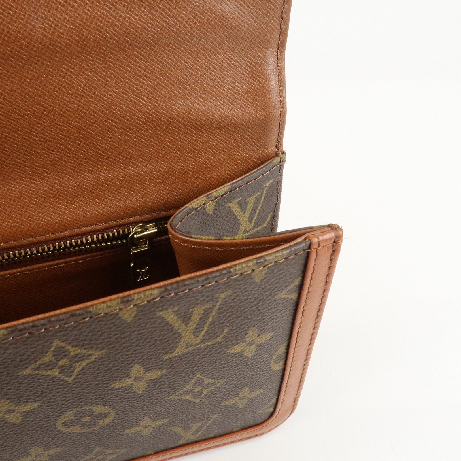 Louis Vuitton Monogram Pochette Damme PM Clutch Bag M51812 Used