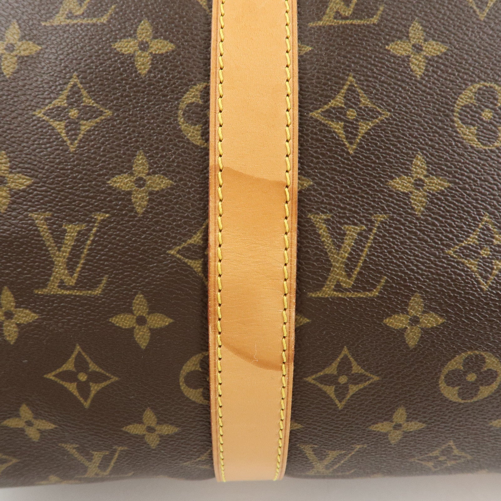 Louis Vuitton Monogram Keep All Bandouliere 50 Boston Bag M41416 Used