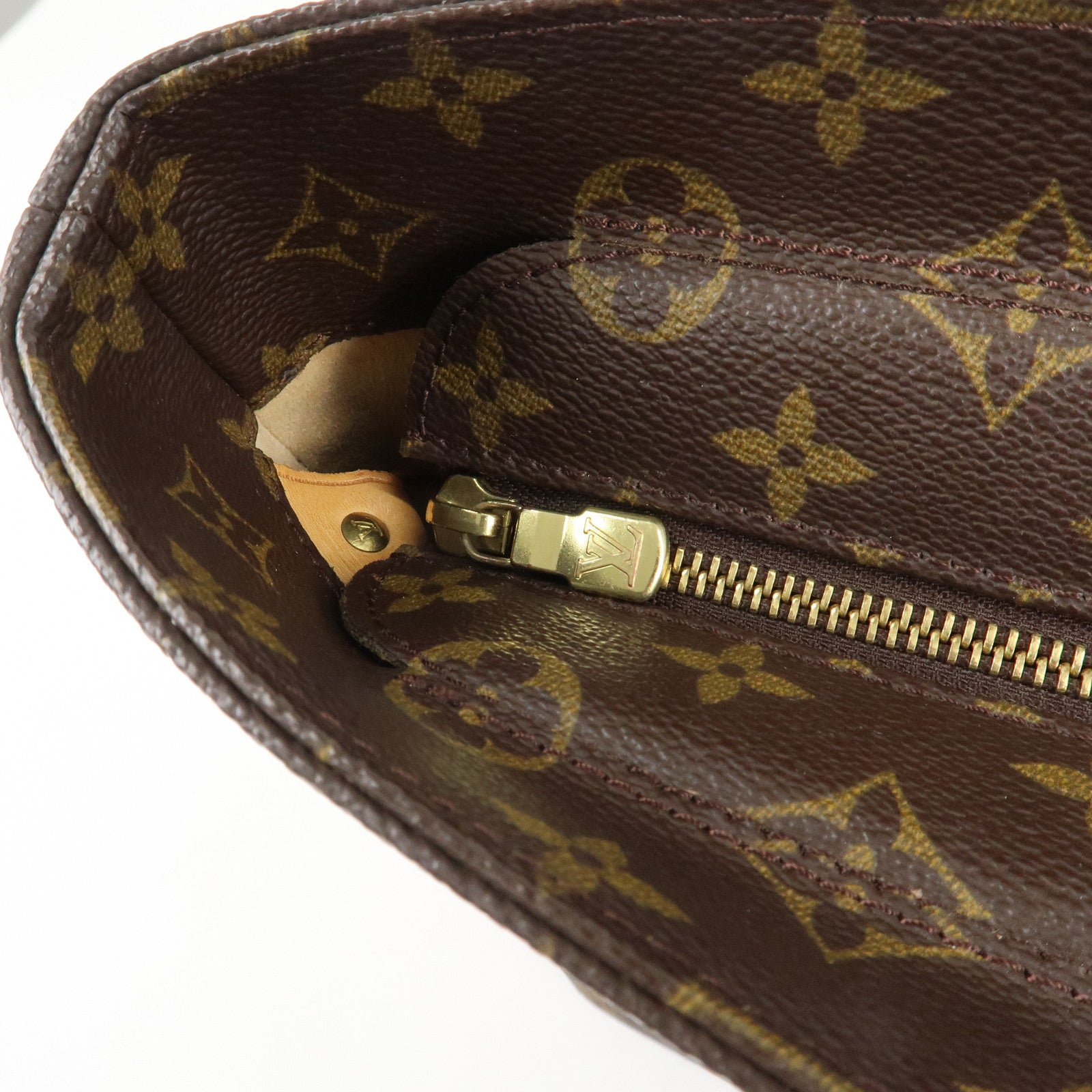 Louis Vuitton Monogram Luco Tote Bag Hand Bag Brown M51155