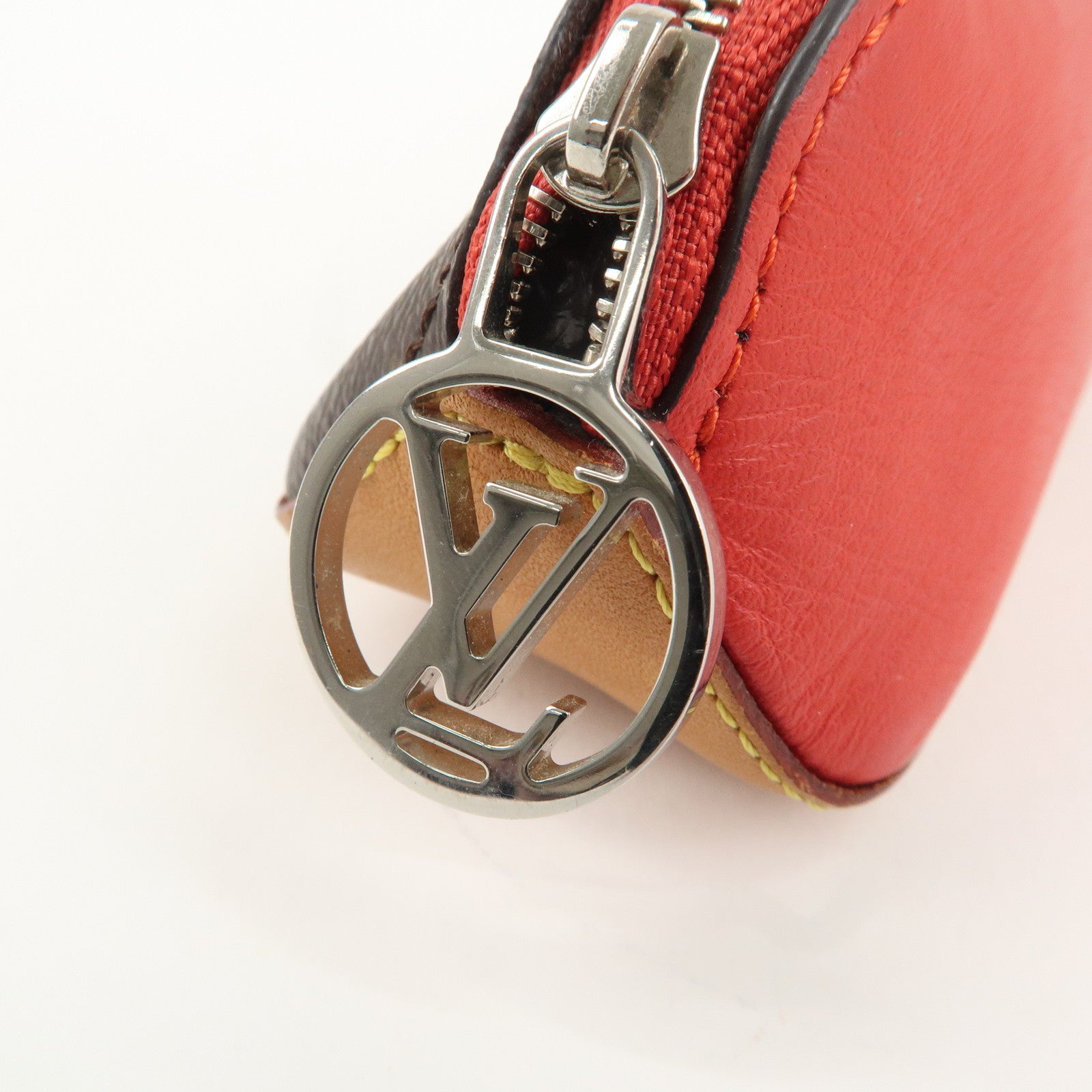 Louis Vuitton Monogram Trousse Elizabeth Pen Case Rouge GI0009