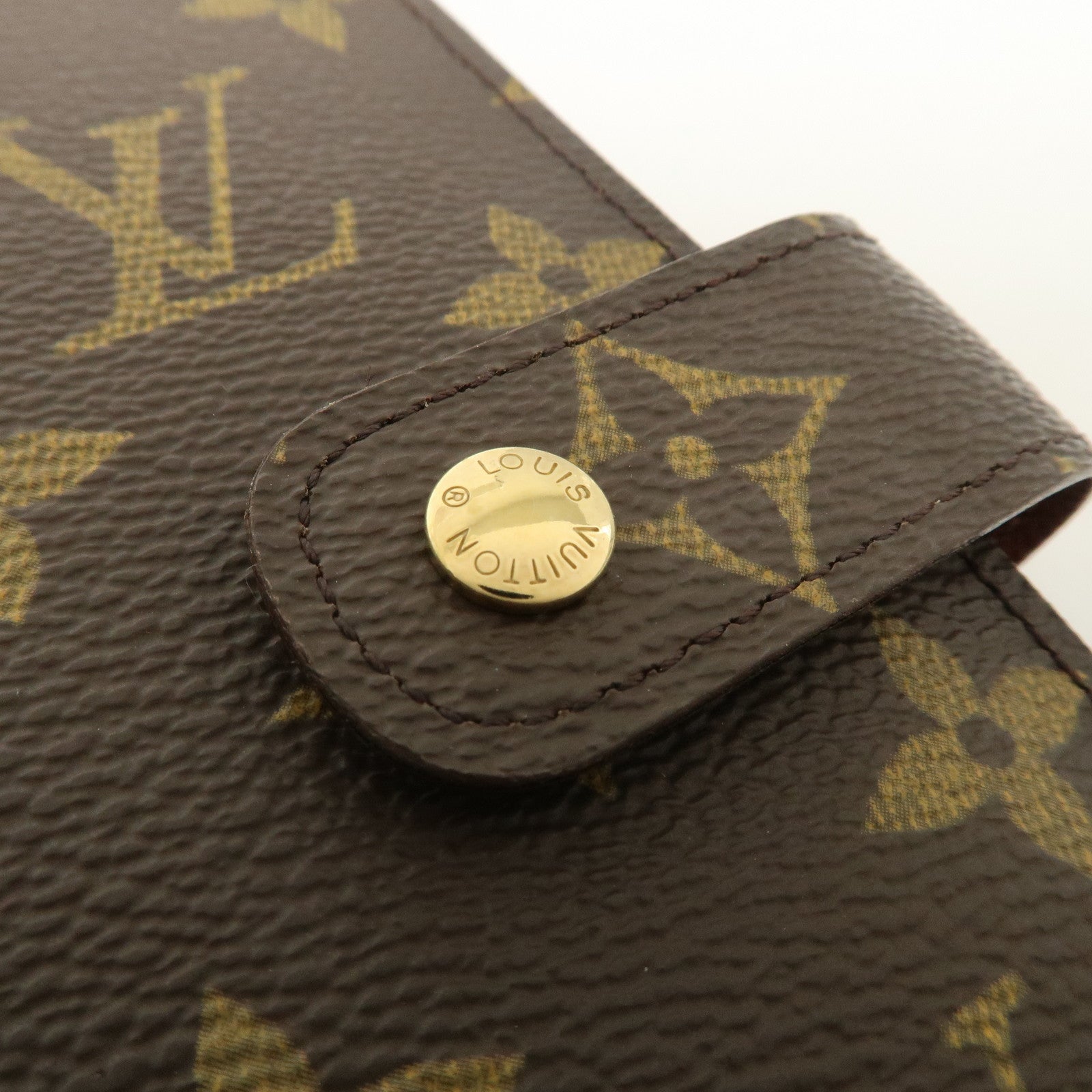 Louis Vuitton Monogram Agenda MM Planner Cover R20105