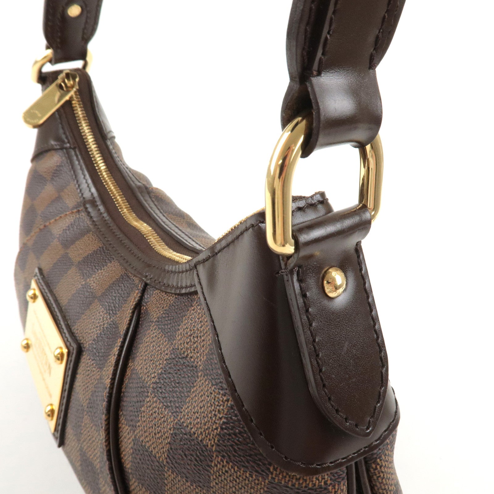 Louis Vuitton Damier Thames PM Shoulder Bag Hand Bag N48180