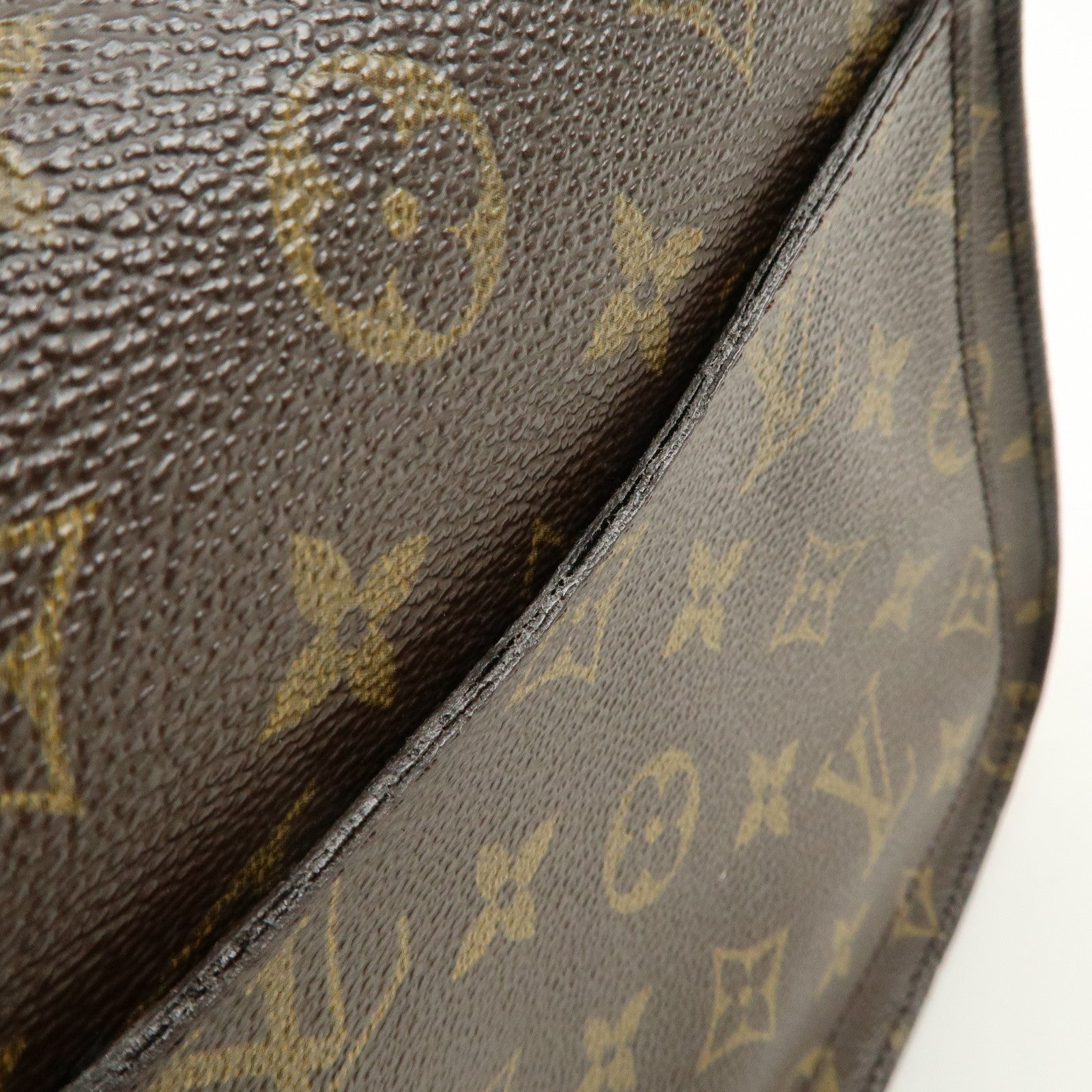 Louis Vuitton Monogram Saint Cloud MM Shoulder Bag M51244