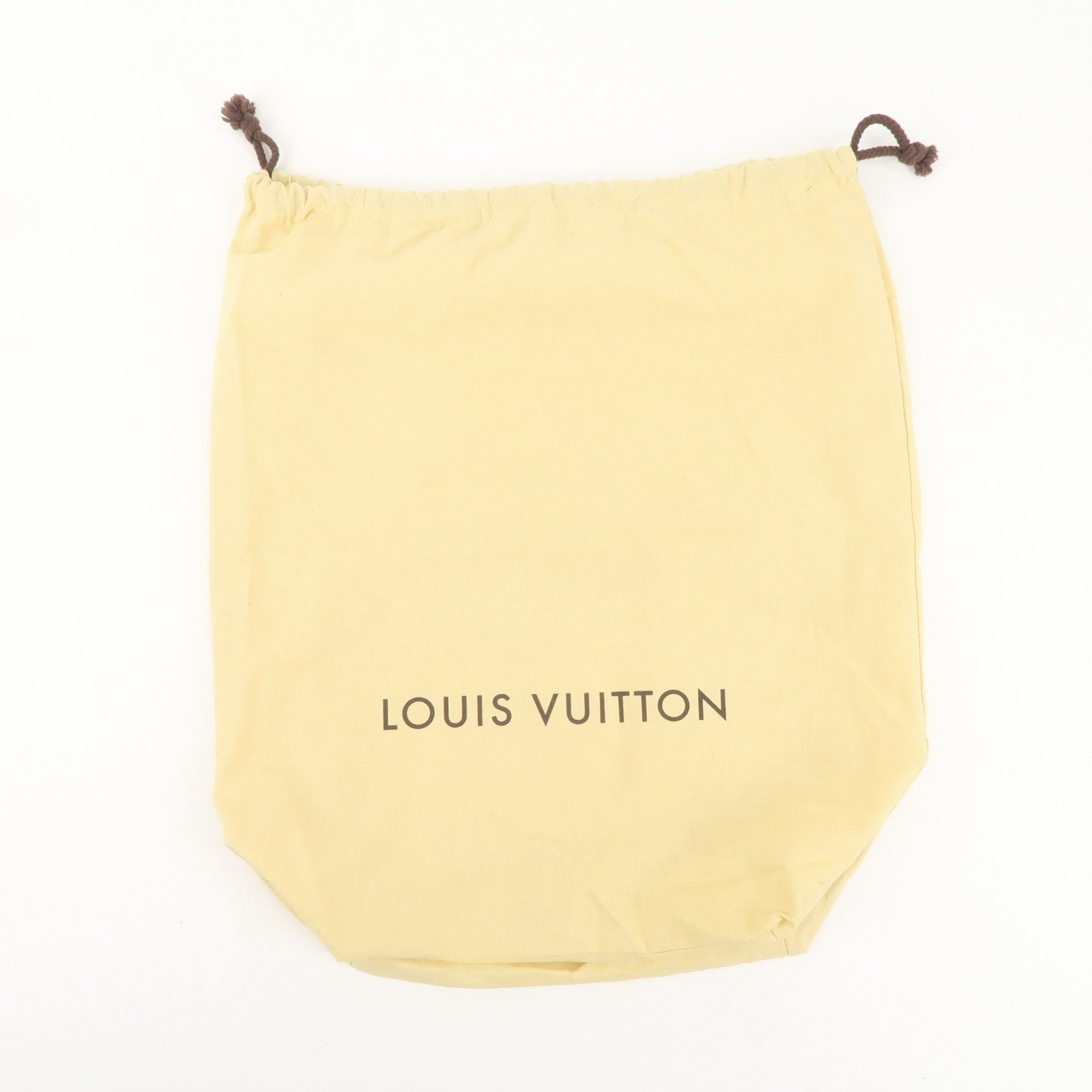 Louis Vuitton Set of 8 Dust Bag Storage Bag Drawstring Beige