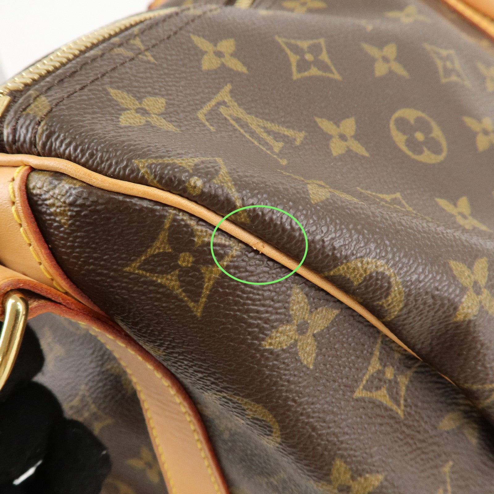 Louis Vuitton Monogram Keep All Bandouliere 55 Bag M41414 Used