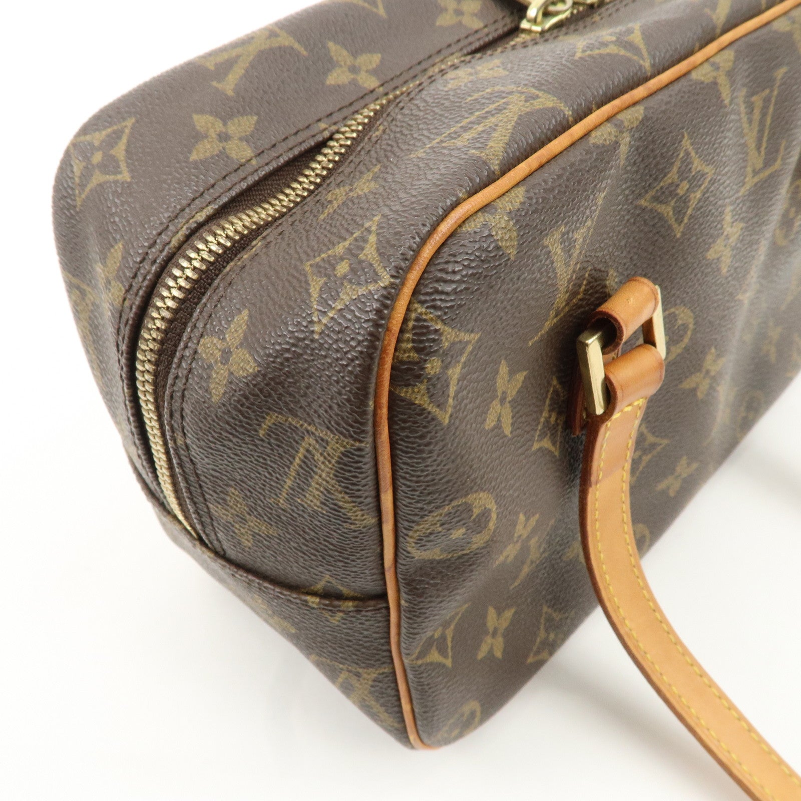 Louis Vuitton Monogram Cite MM Shoulder Bag Hand Bag M51182 Used