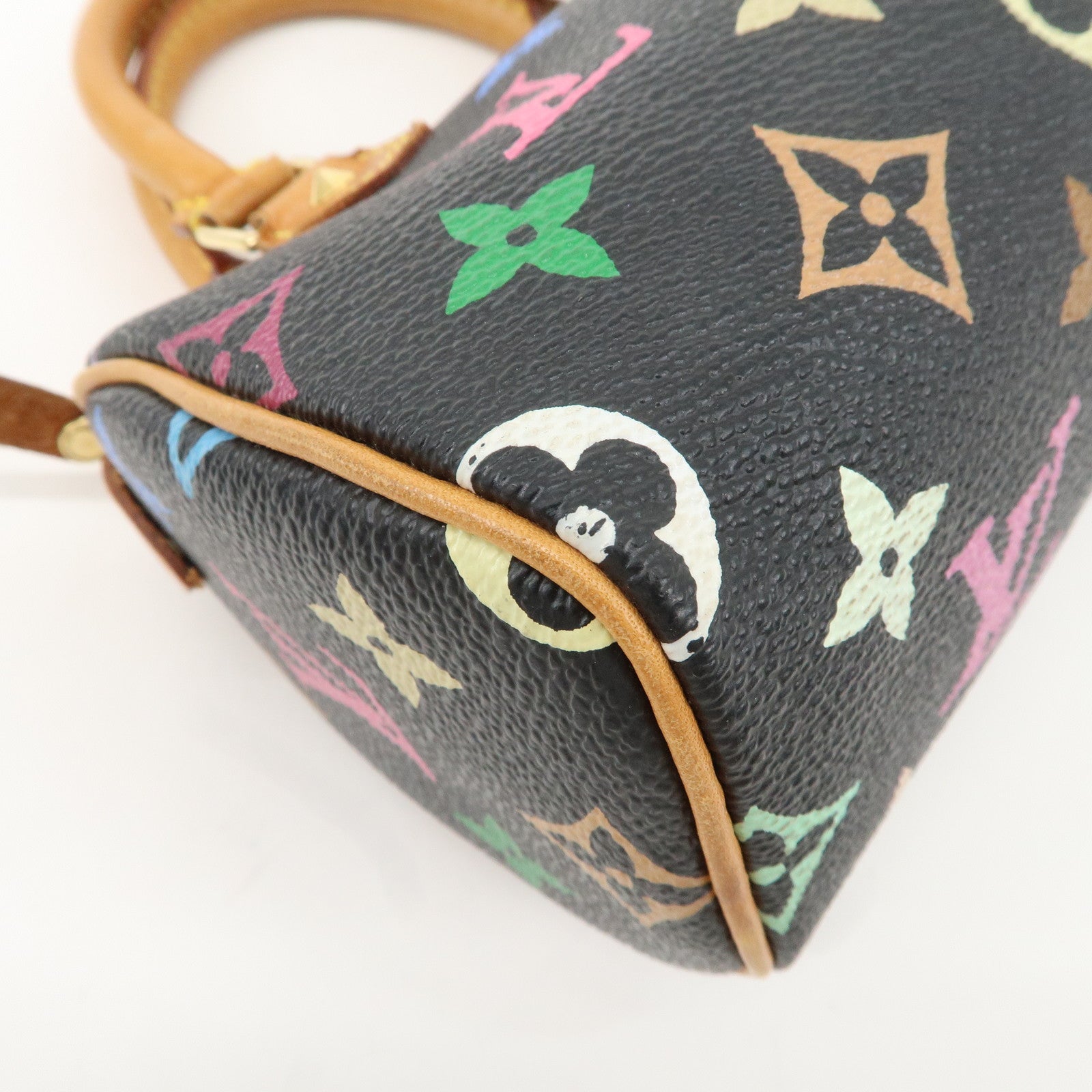 Louis Vuitton Monogram Multicolor Mini Speedy J00145 M92644 Used