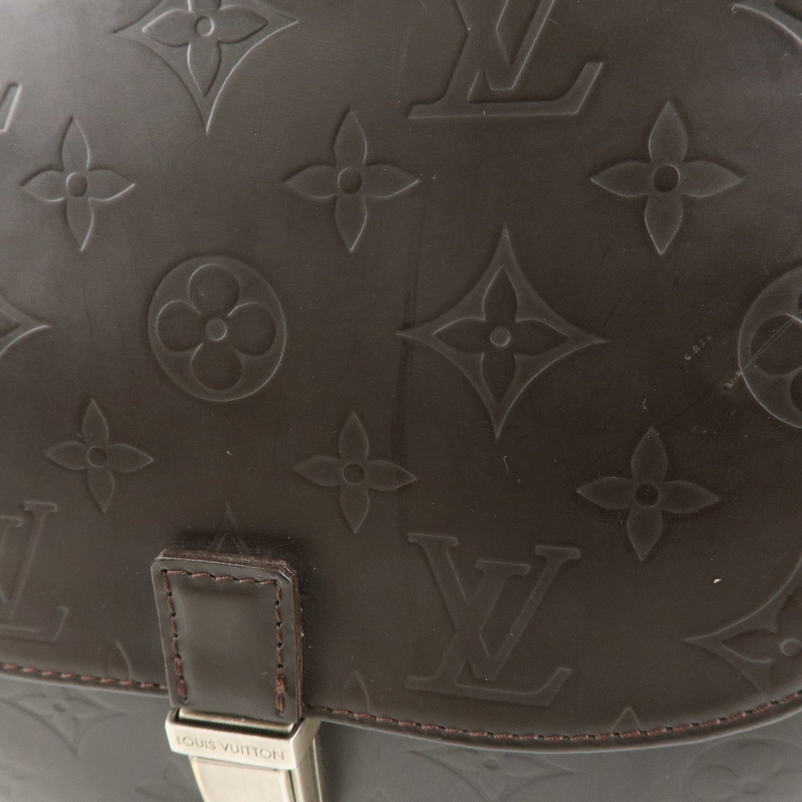 Louis Vuitton Monogram Glacﾃｩ Charlie Shoulder Bag Brown M46510