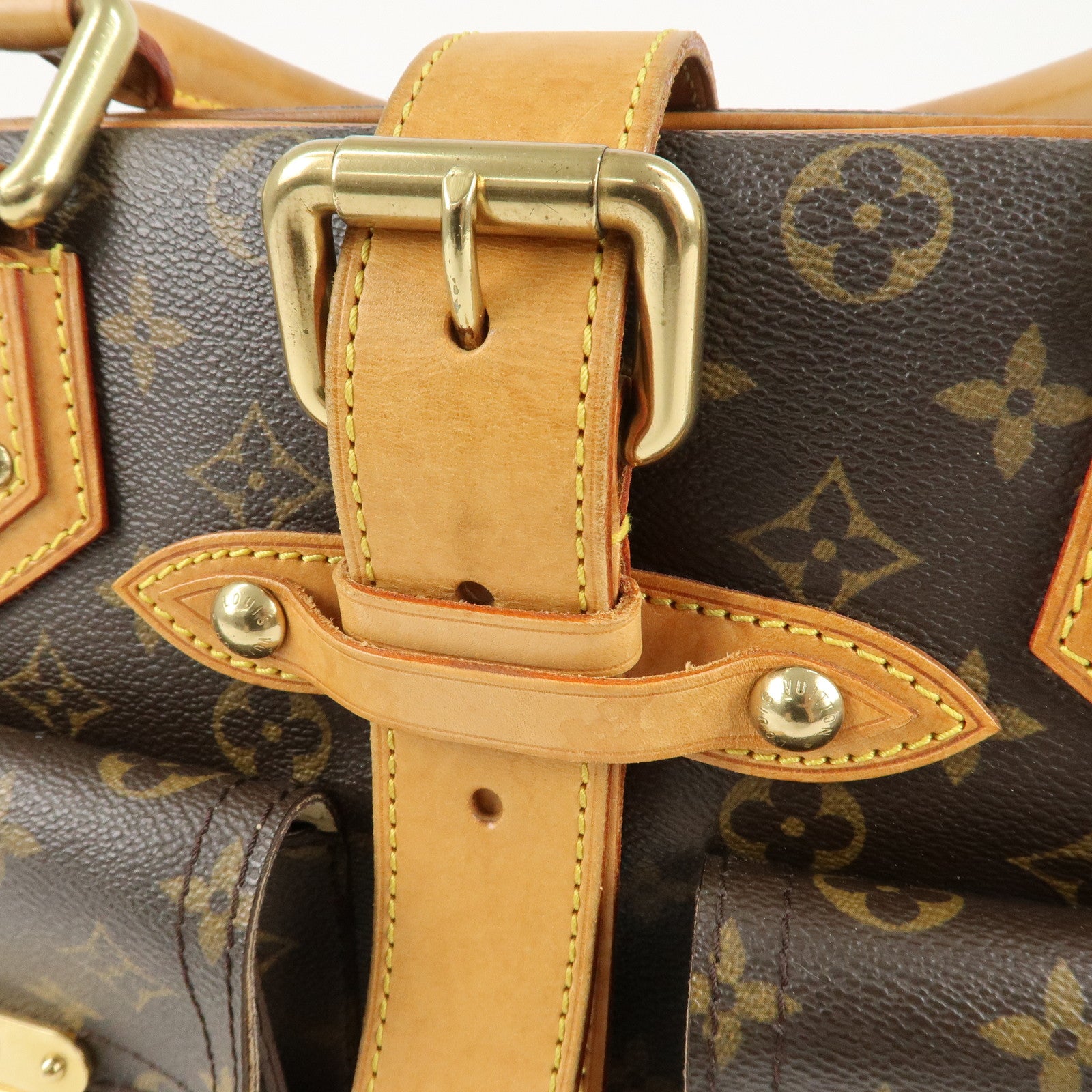 Louis Vuitton Monogram Manhattan GM Hand Bag M40025 Used