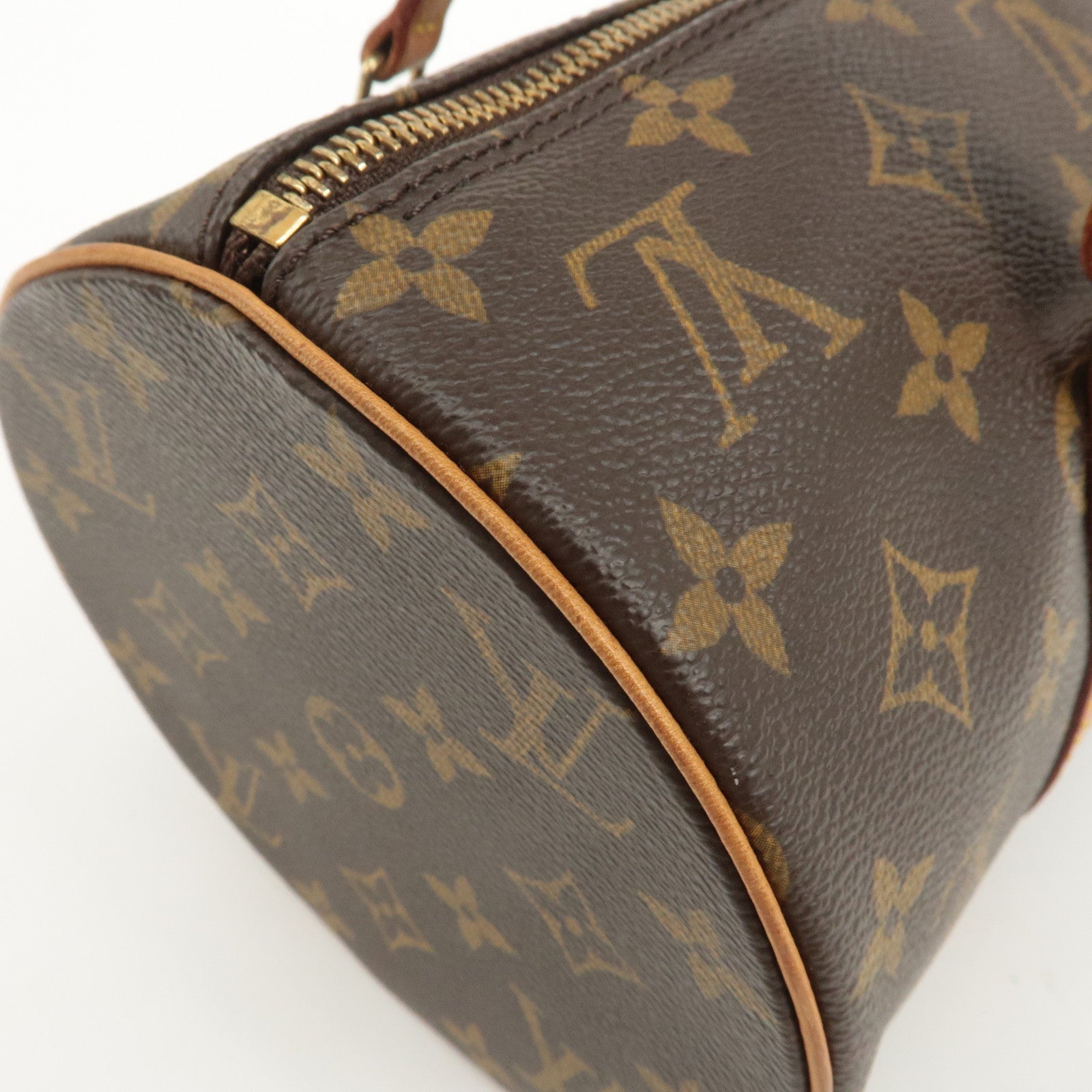 Louis Vuitton Monogram Papillon 30 Hand Bag New Style M51385 Used