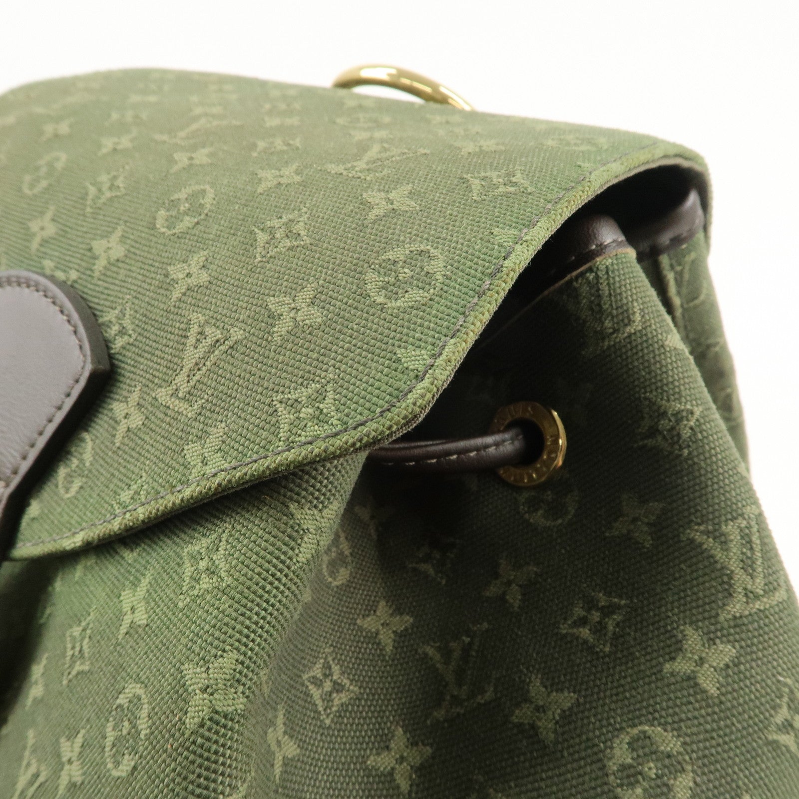 Louis Vuitton Monogram Mini Montsouris GM Backpack Khaki M92456