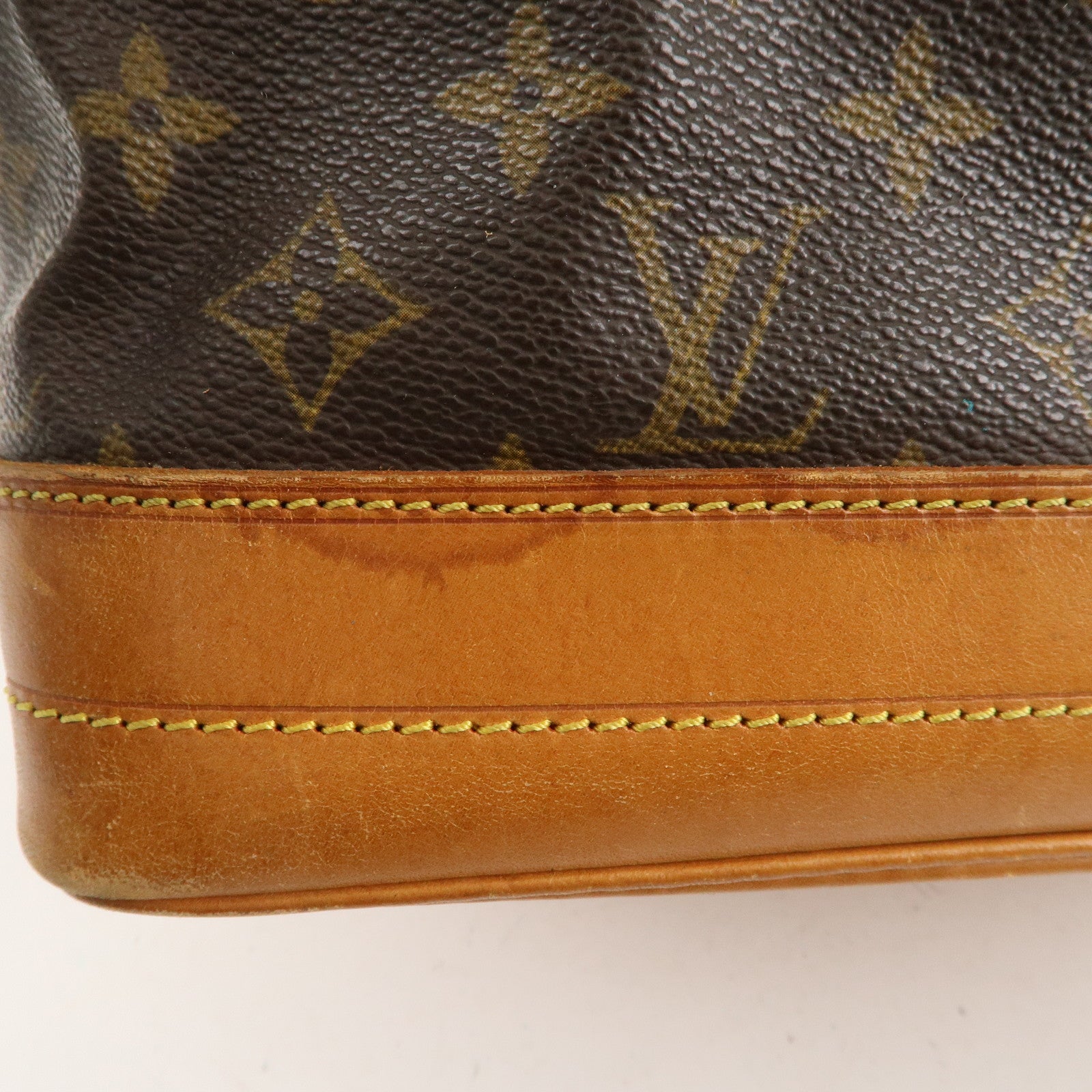 Louis Vuitton Monogram Noe Shoulder Bag Hand Bag Brown M42224