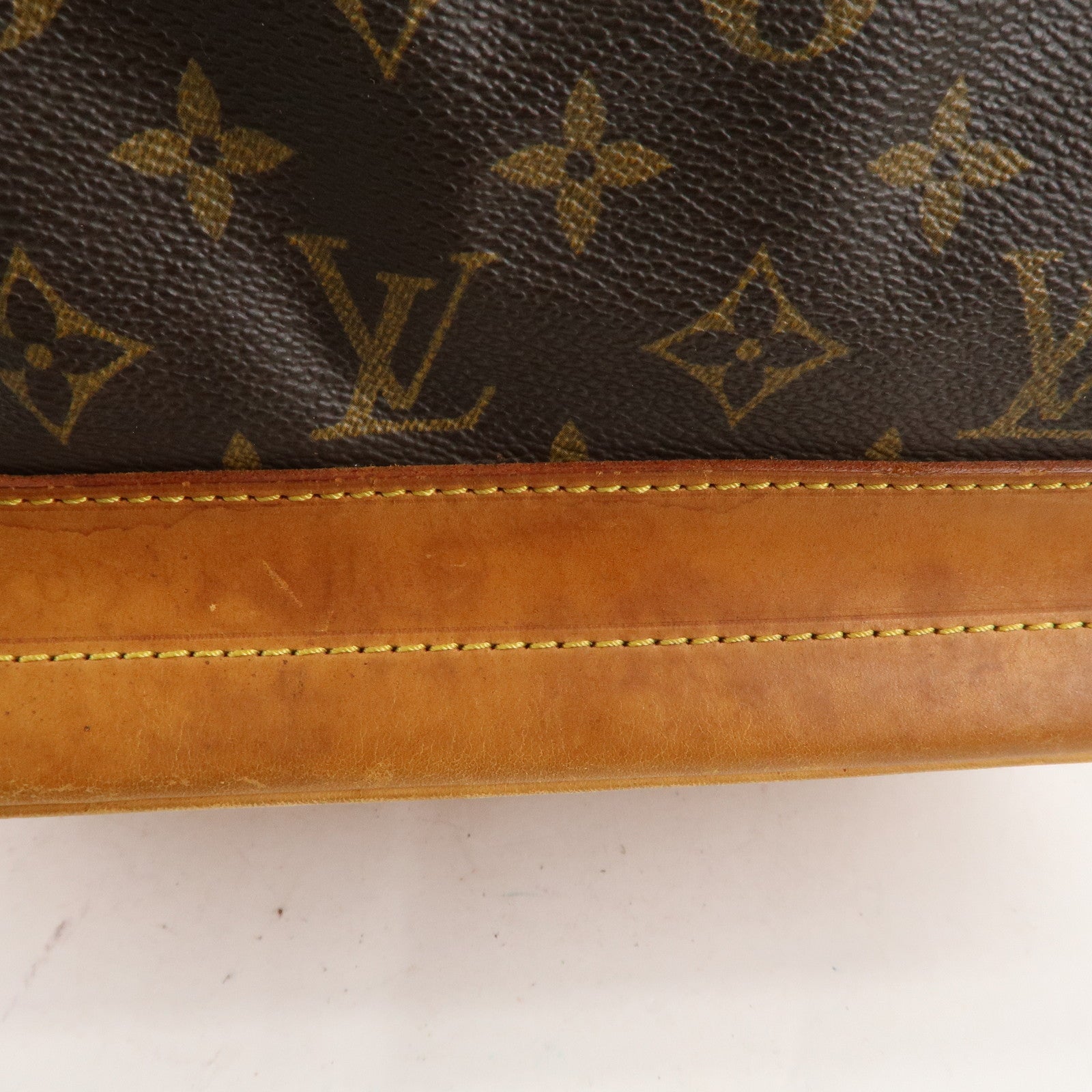 Louis Vuitton Monogram Noe Shoulder Bag Hand Bag Brown M42224