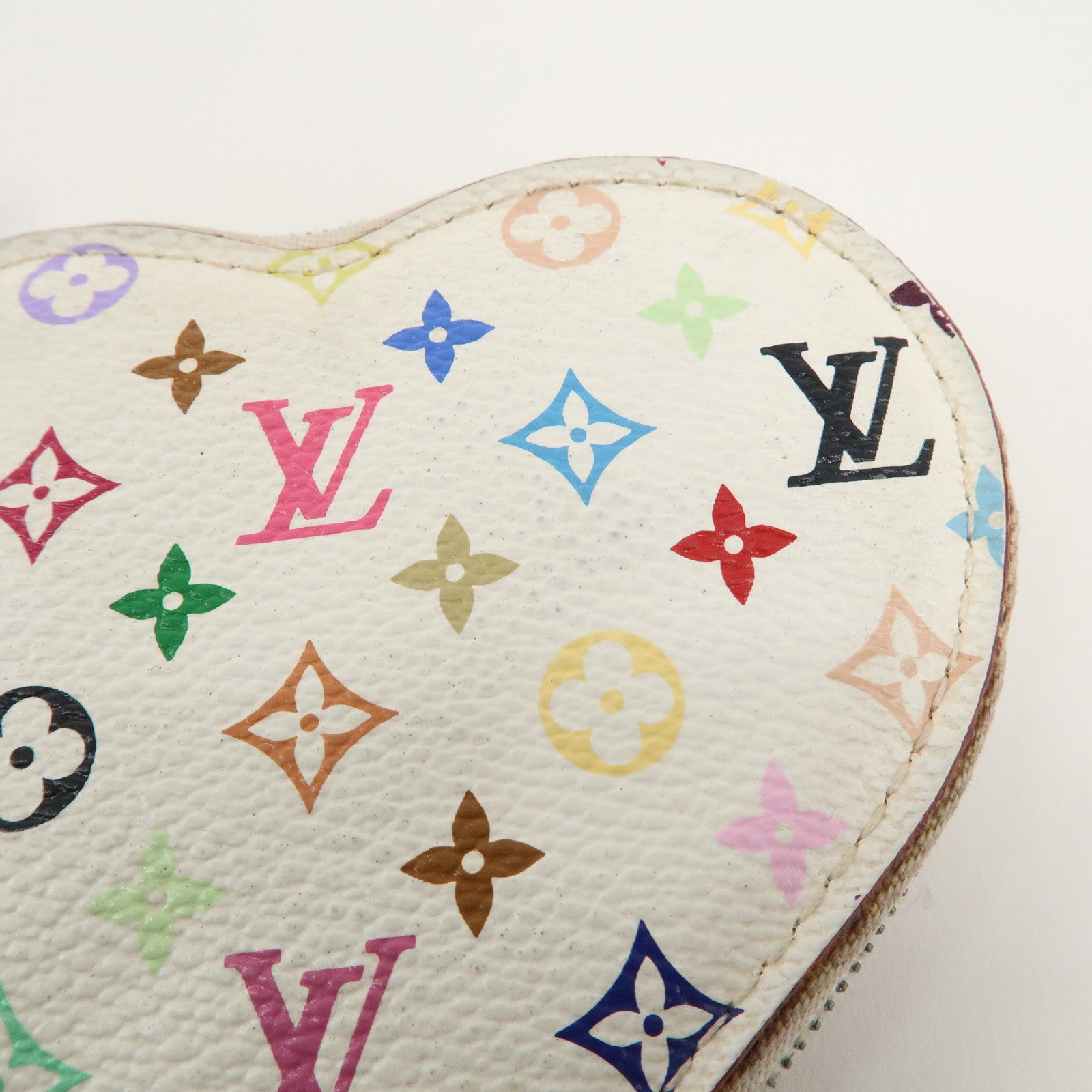 Louis Vuitton Monogram Multi Color Porte Monnaie Coeur M60040