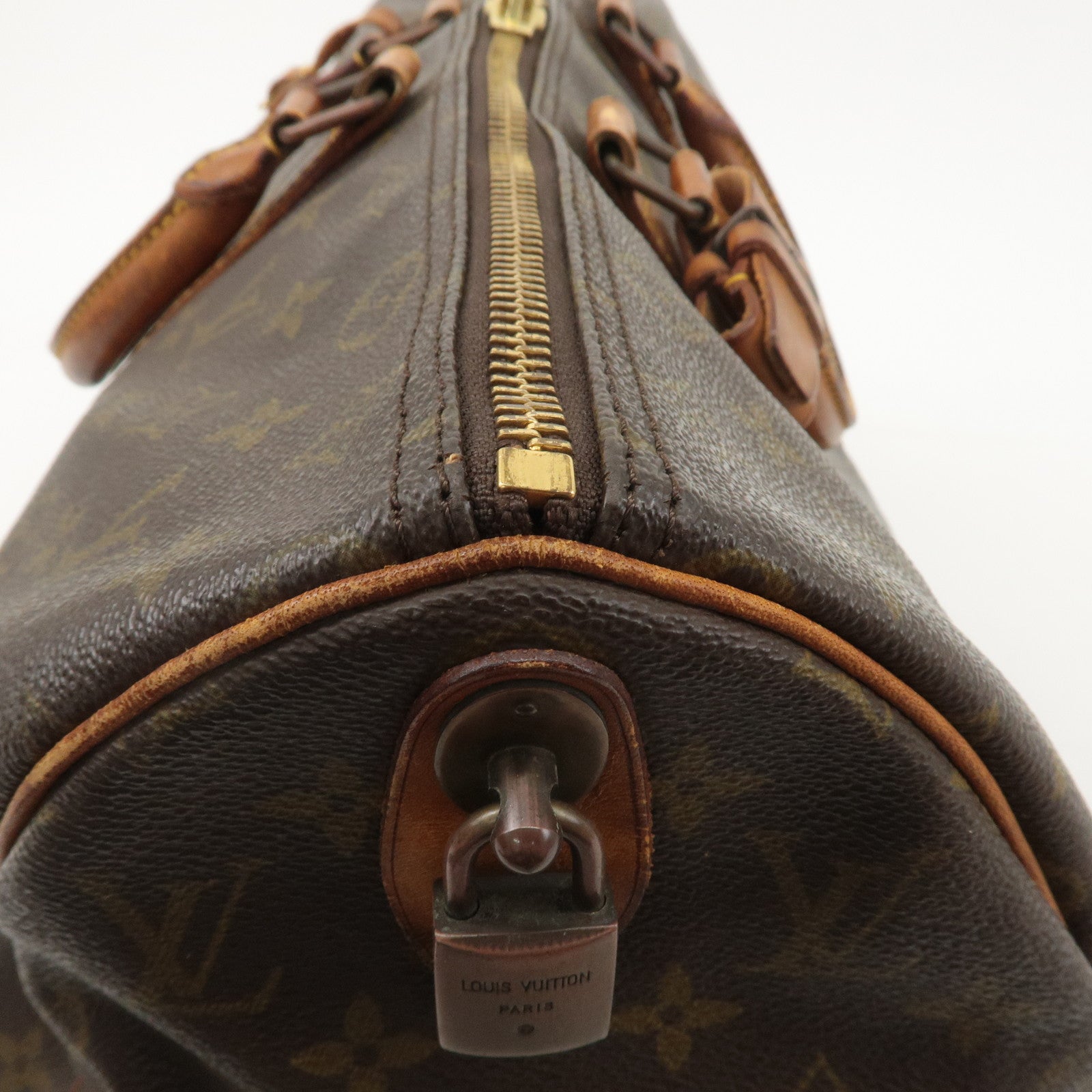 Louis Vuitton Monogram Keep All 45 Boston Bag Brown M41428