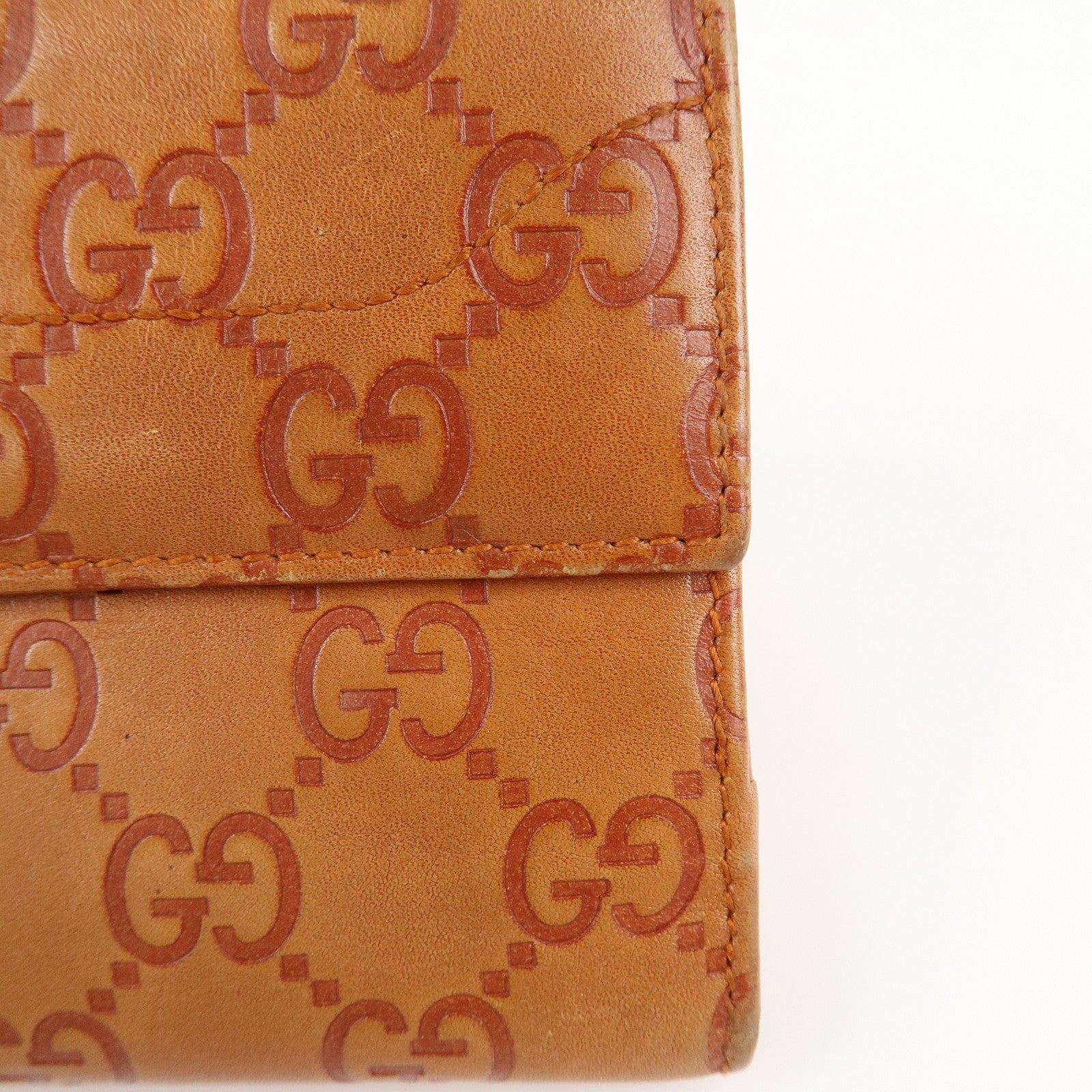 GUCCI Guccissima New Jackie Guccissima Leather Long Wallet 141430 Used