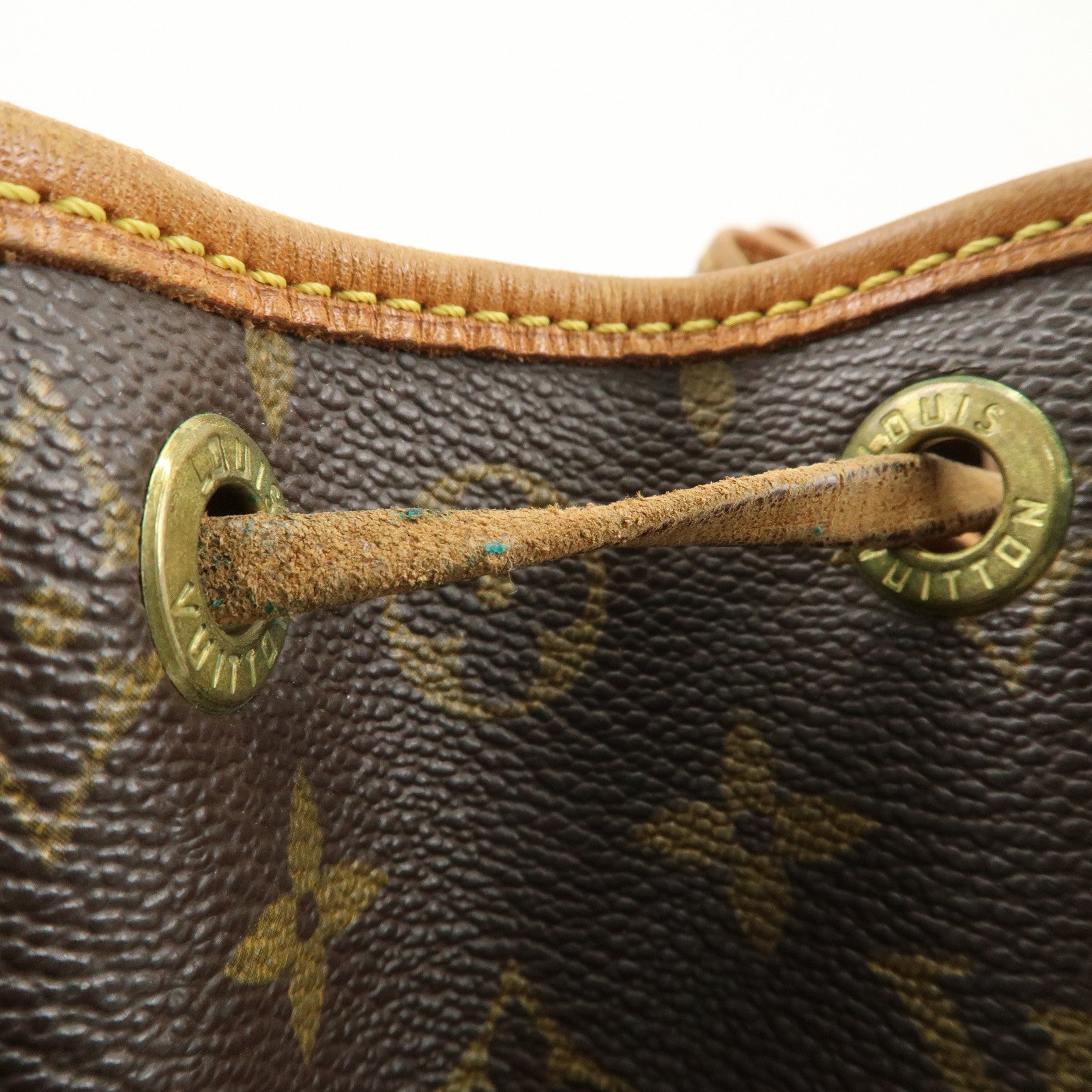 Louis Vuitton Monogram Noe Shoulder Bag Brown M42224