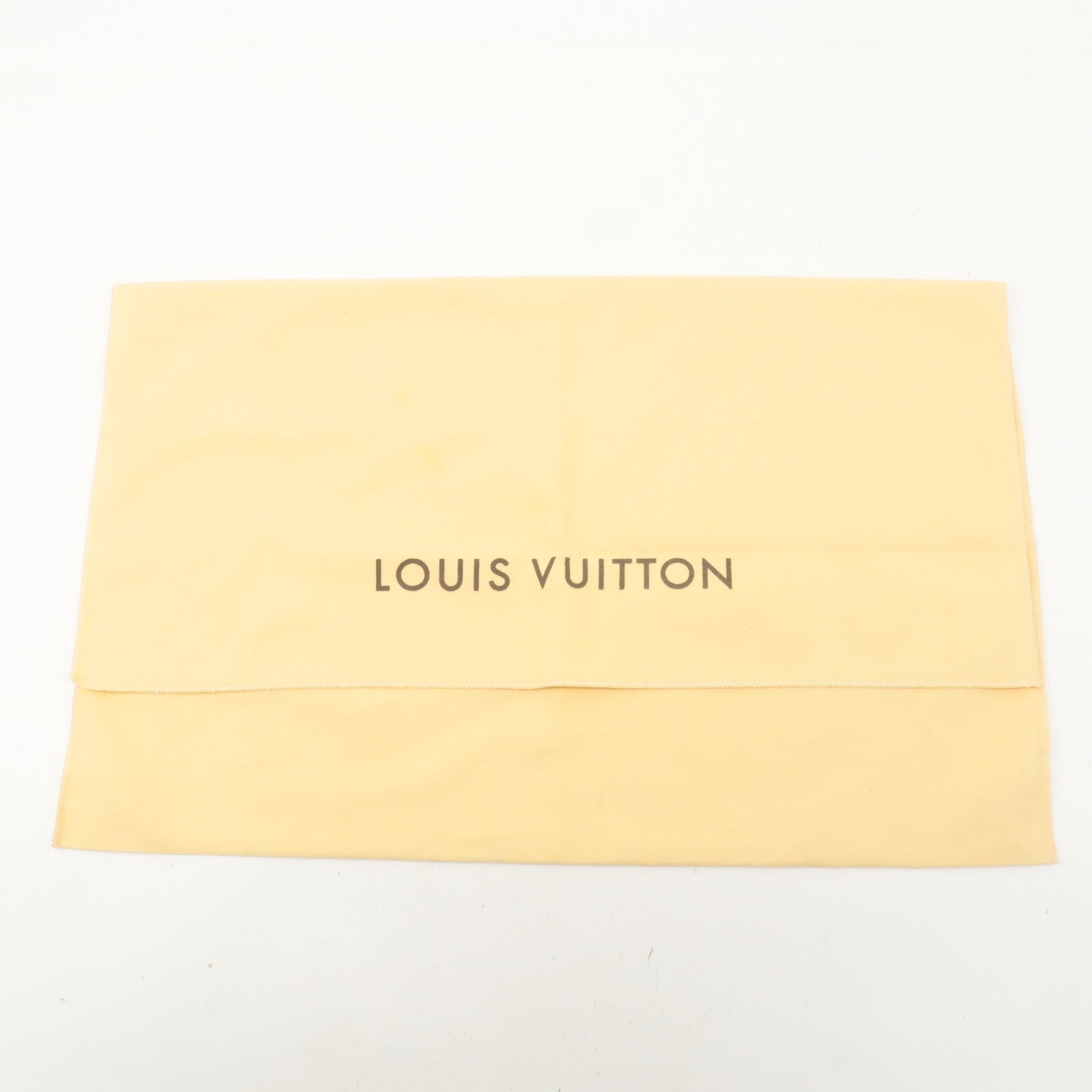 Louis Vuitton Set of 10 Dust Bag Storage Bag Flap Beige