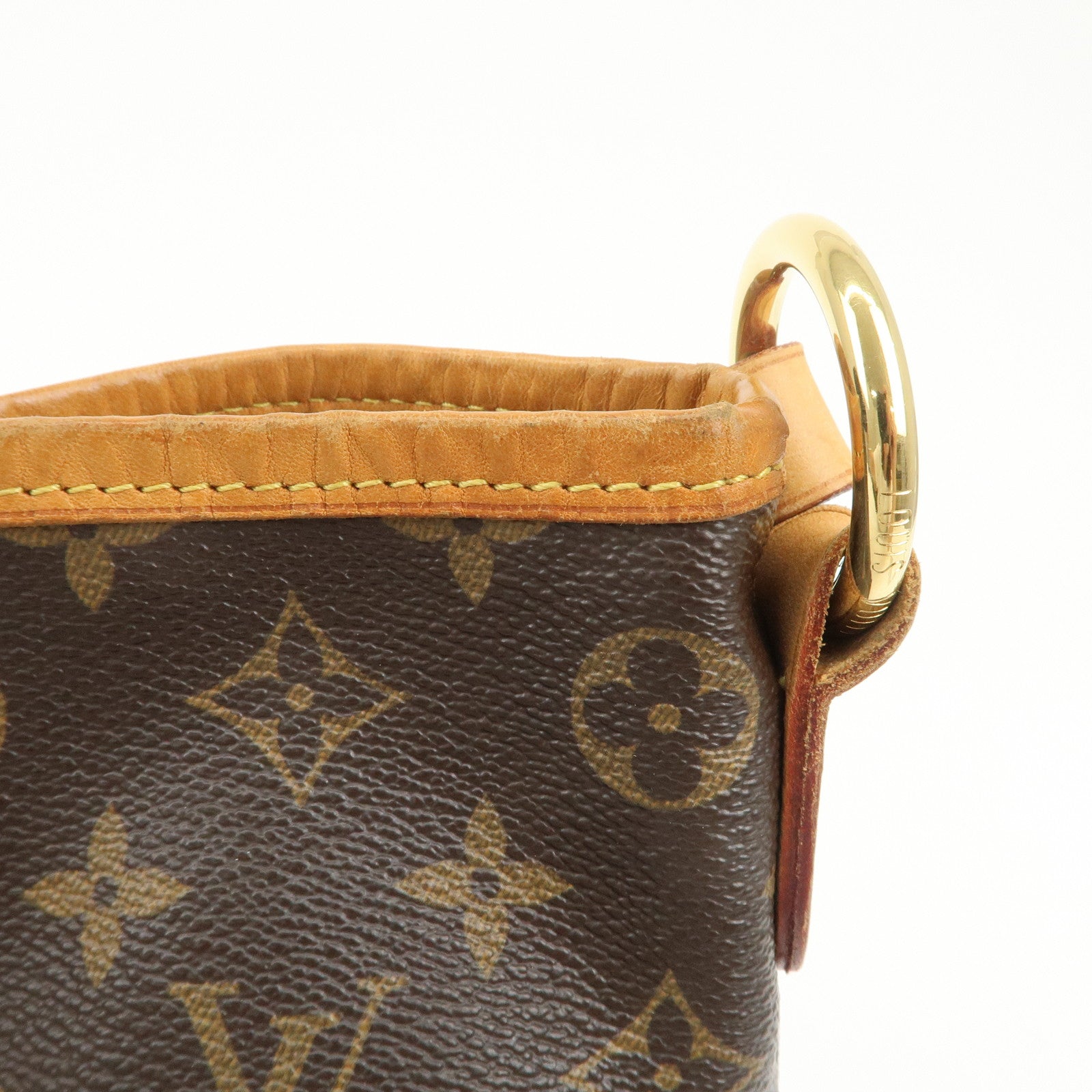 Louis Vuitton Monogram Delightful PM Shoulder Brown Shoulder Bag M40352 Used