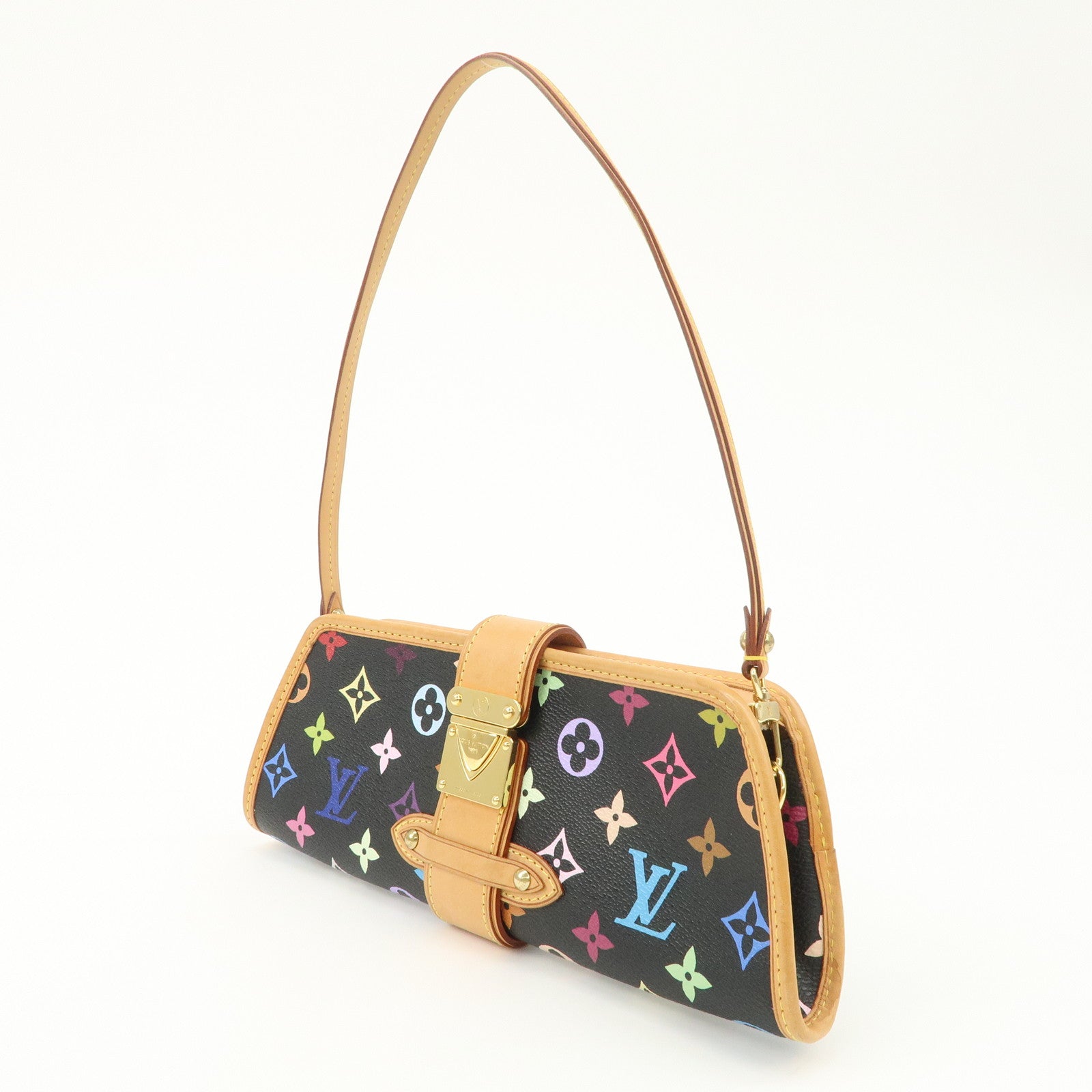 Louis Vuitton Monogram Multi Color Shirley Shoulder Bag Hand Bag M40050