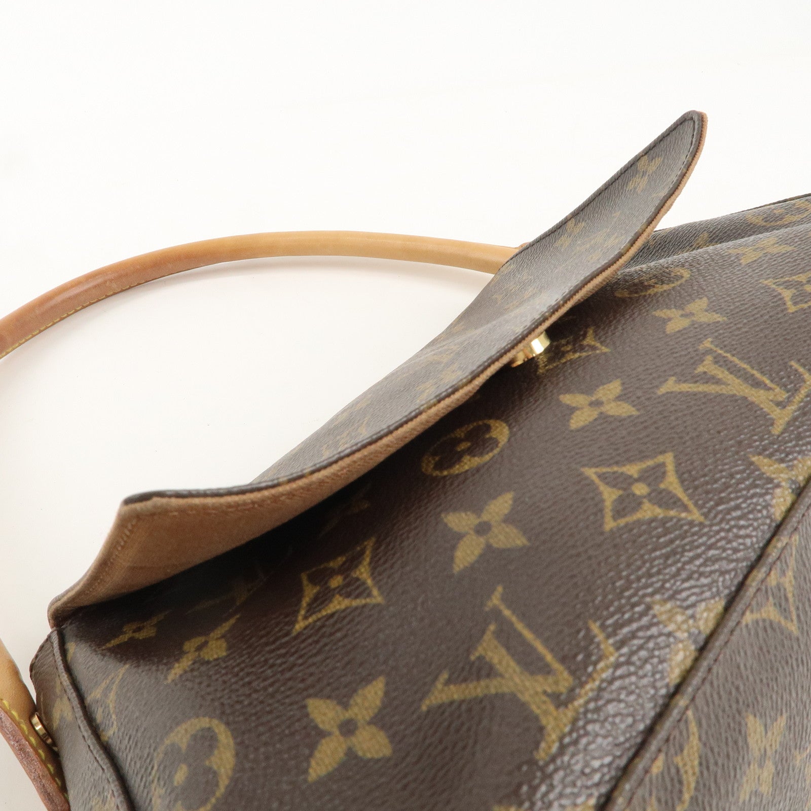 Louis Vuitton Monogram Mini Looping Shoulder Bag Hand Bag M51147