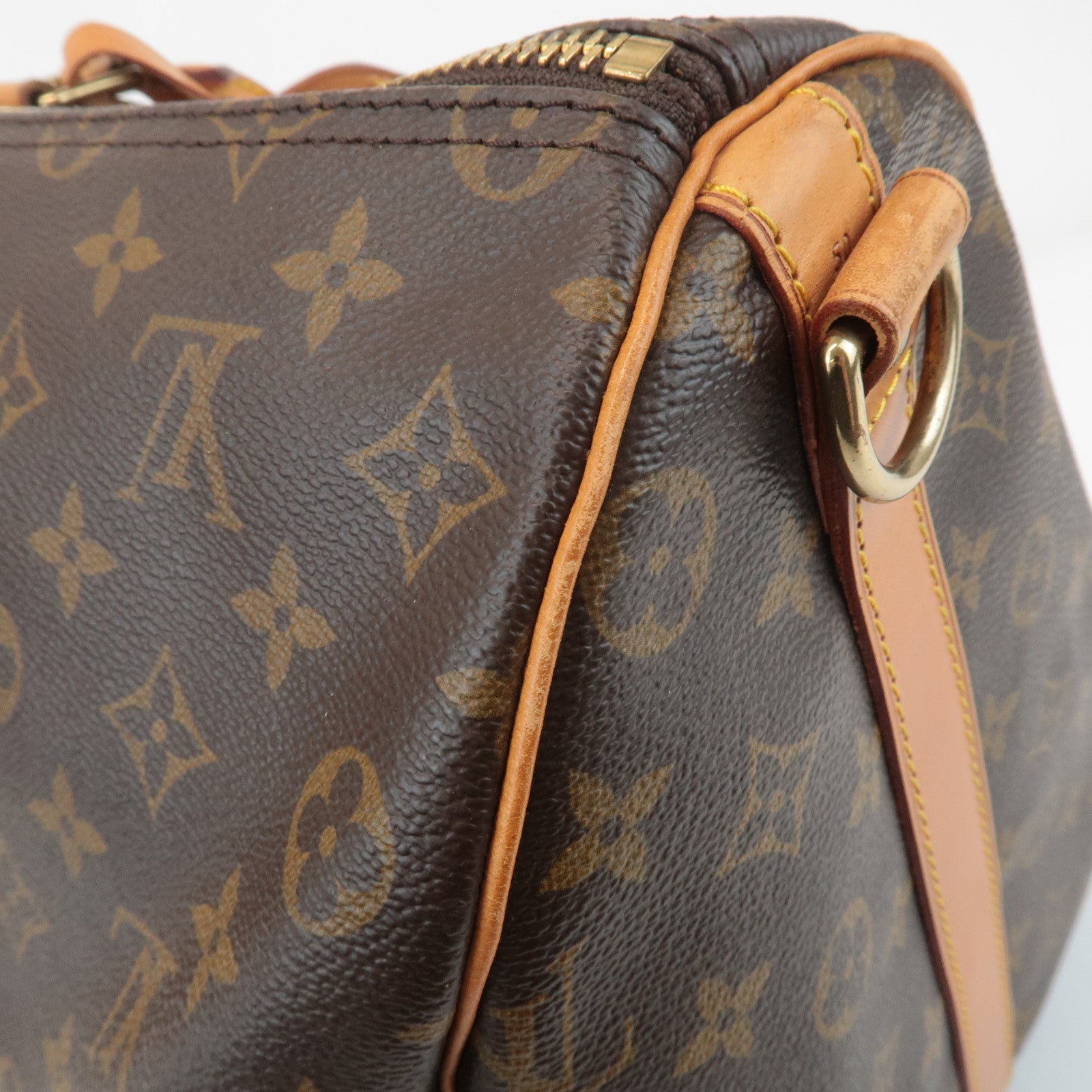 Louis Vuitton Monogram Keep All Bandouliere 50 Boston Bag M41416 Used