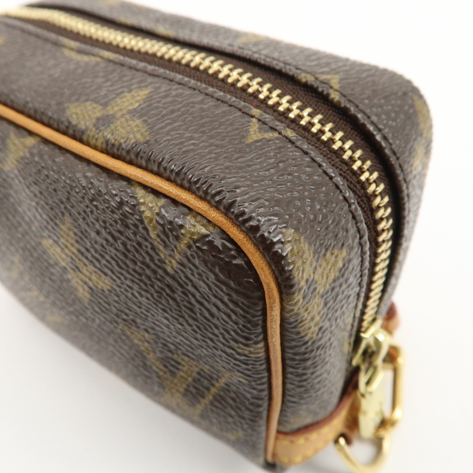 Louis Vuitton Monogram Trousse Wapity Pouch Camera Case M58030 Used