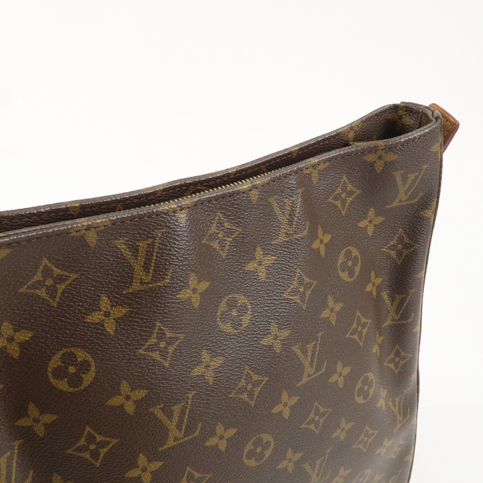 Louis Vuitton Monogram Looping GM Shoulder Bag Brown M51145