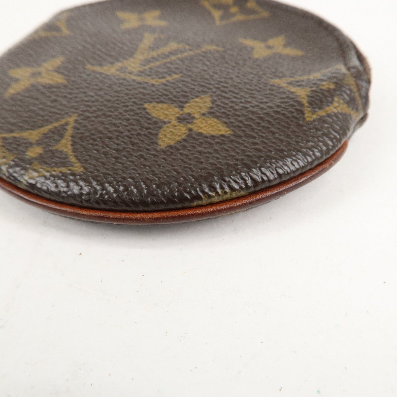 Louis Vuitton Set of 2 Pochette Cles&Porte Monnaie Round Coin Case Used