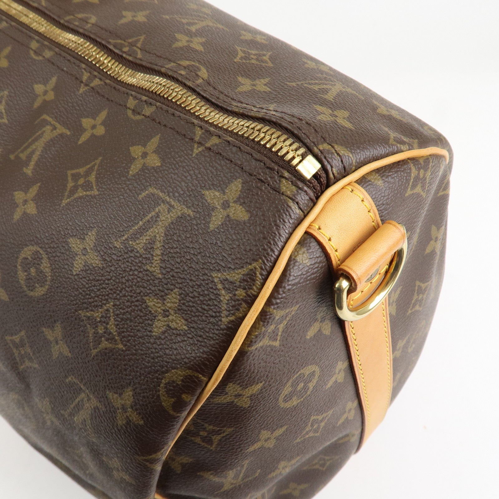 Louis Vuitton Monogram Keep All Bandouliere 55 Boston Bag M41414 Used