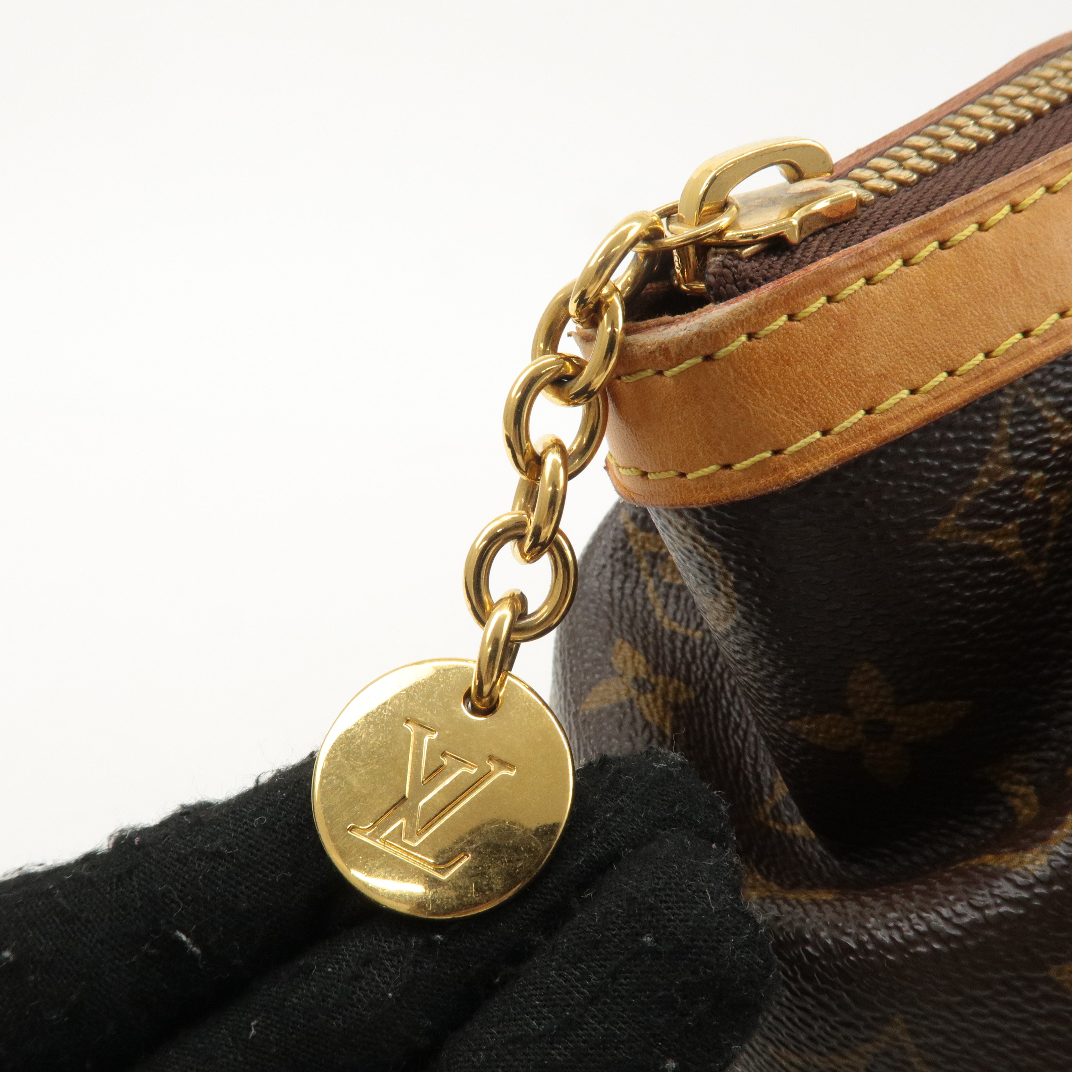 Louis Vuitton Monogram Tivoli PM Hand Bag Brown M40143